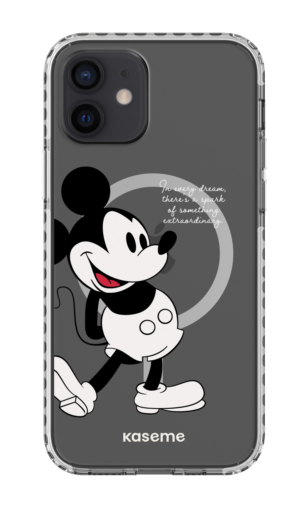 Dreamscape Clear Case - iPhone 12 Clear Case Magsafe - White