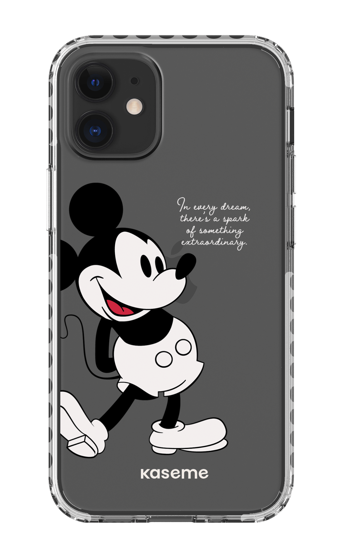 Dreamscape Clear Case - iPhone 12 Mini Clear Case - White