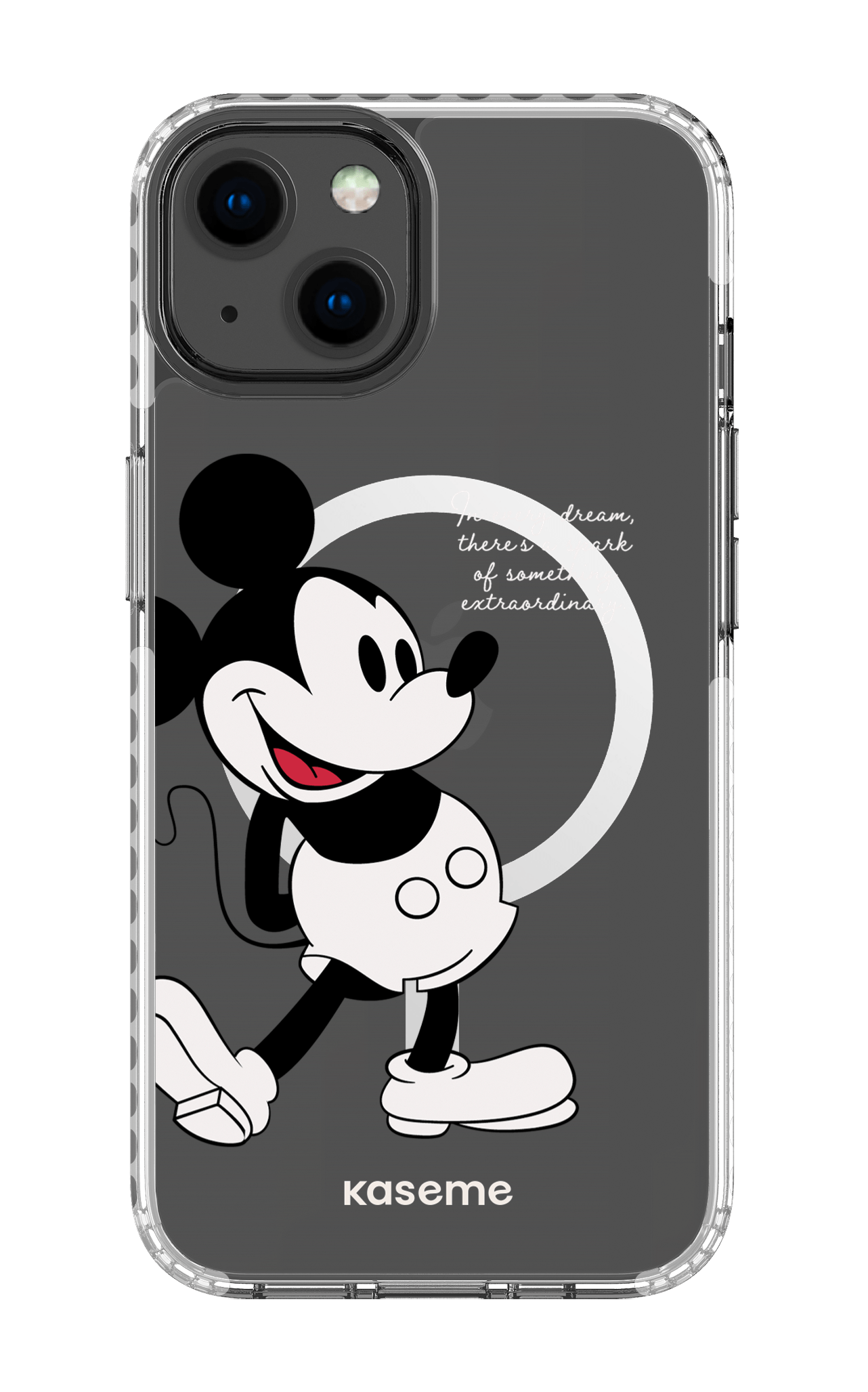 Dreamscape Clear Case - iPhone 13 Clear Case Magsafe - White