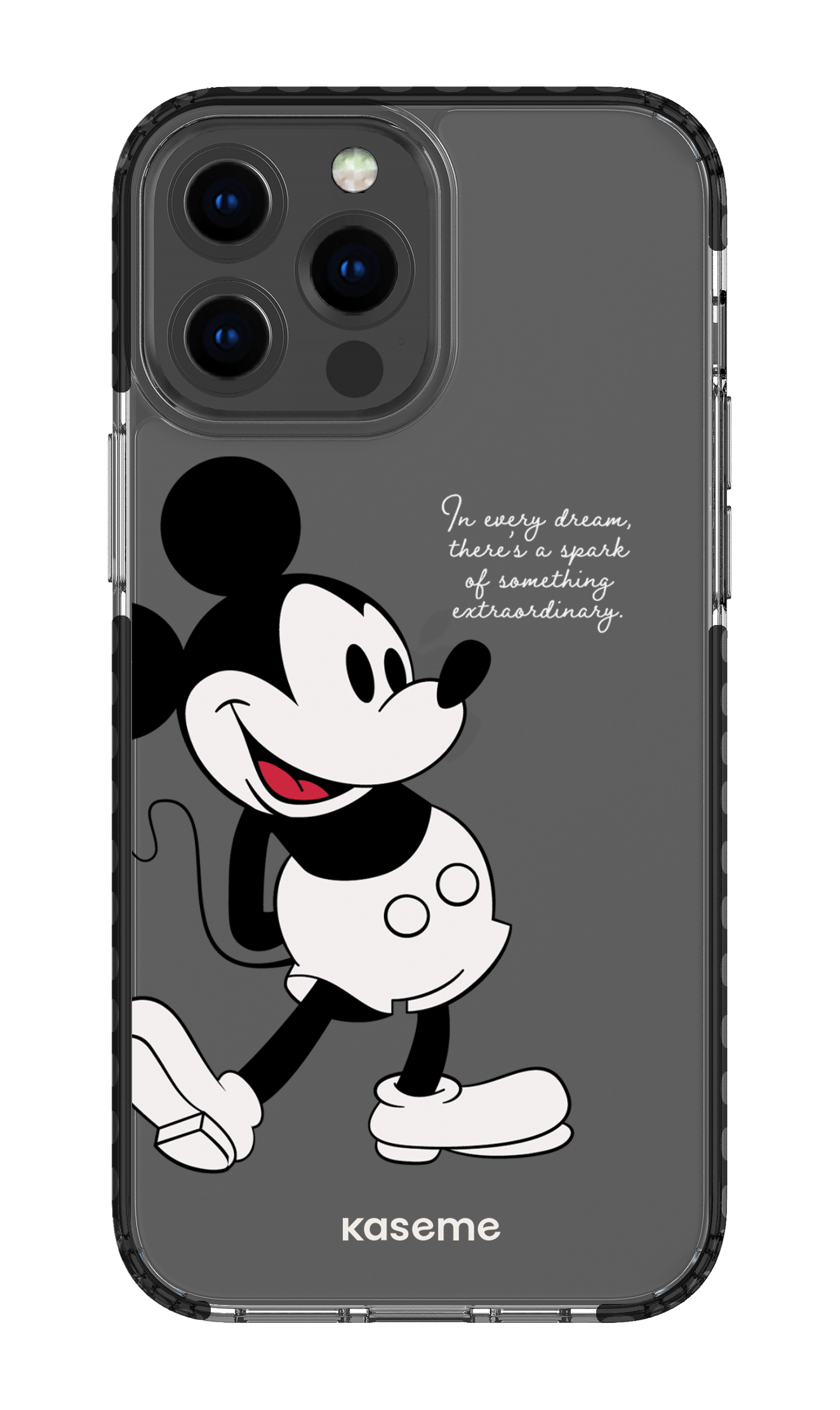 Dreamscape Clear Case - iPhone 13 Pro Max Clear Case - Black