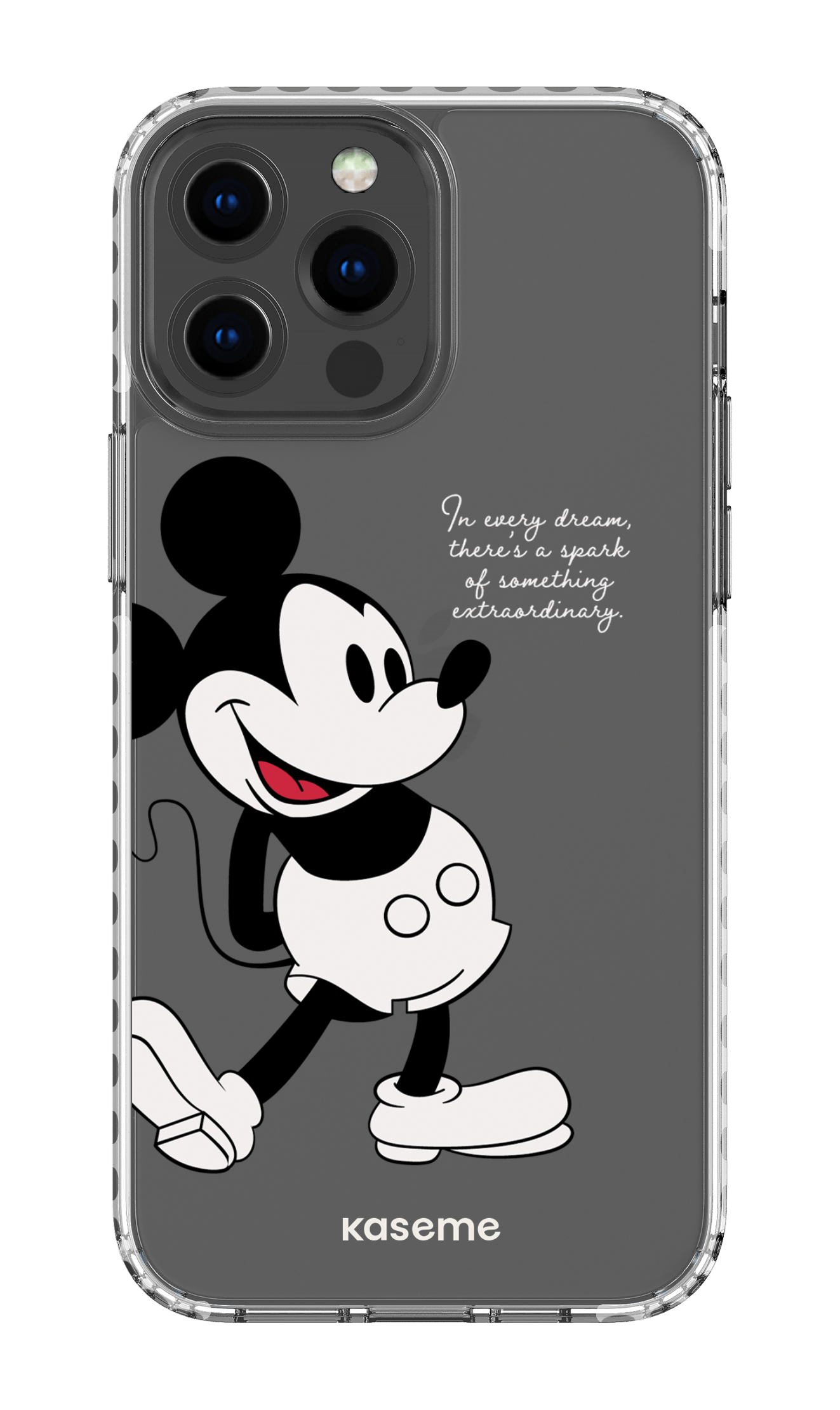 Dreamscape Clear Case - iPhone 13 Pro Max Clear Case - White