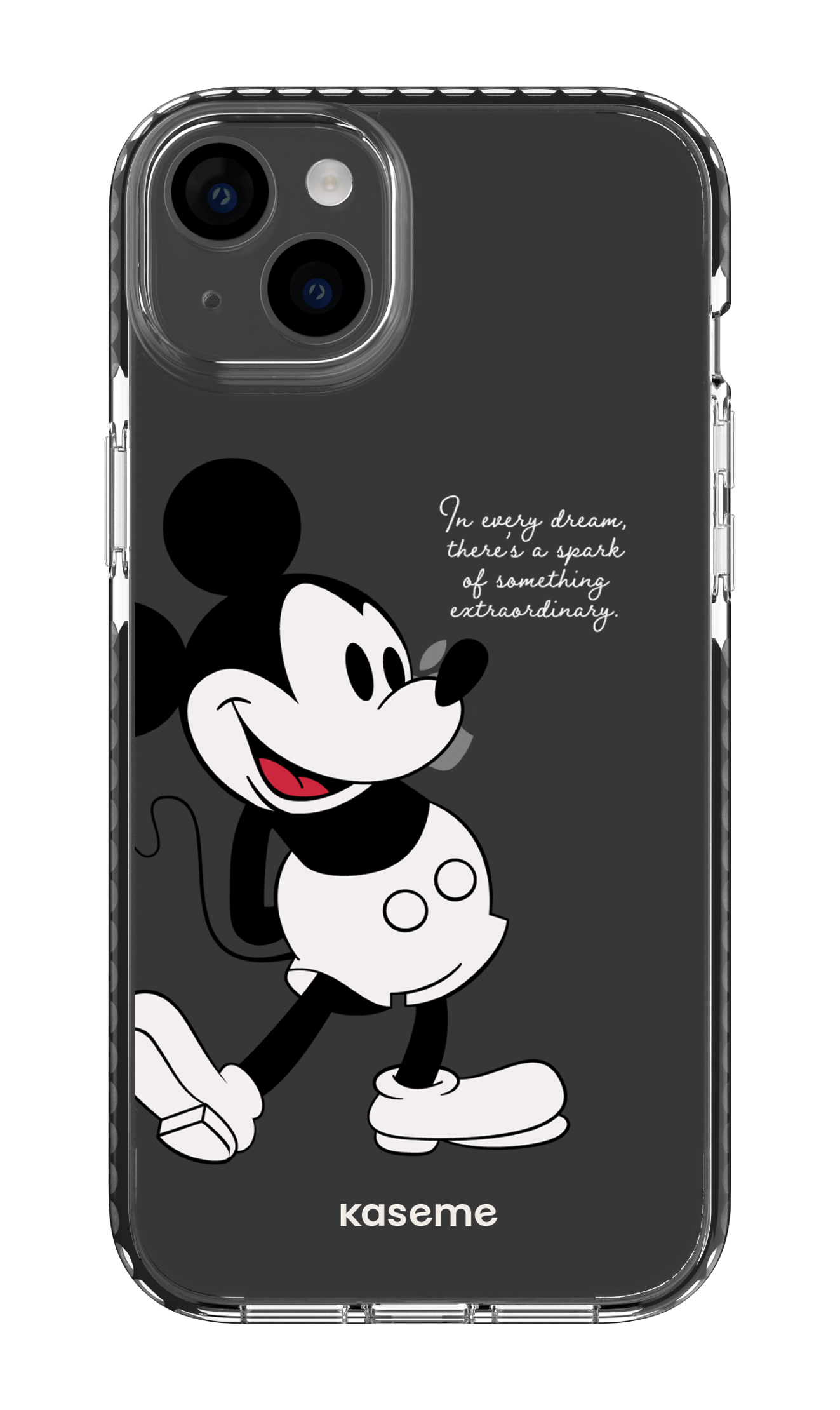 Dreamscape Clear Case - iPhone 14 Plus Clear Case Black