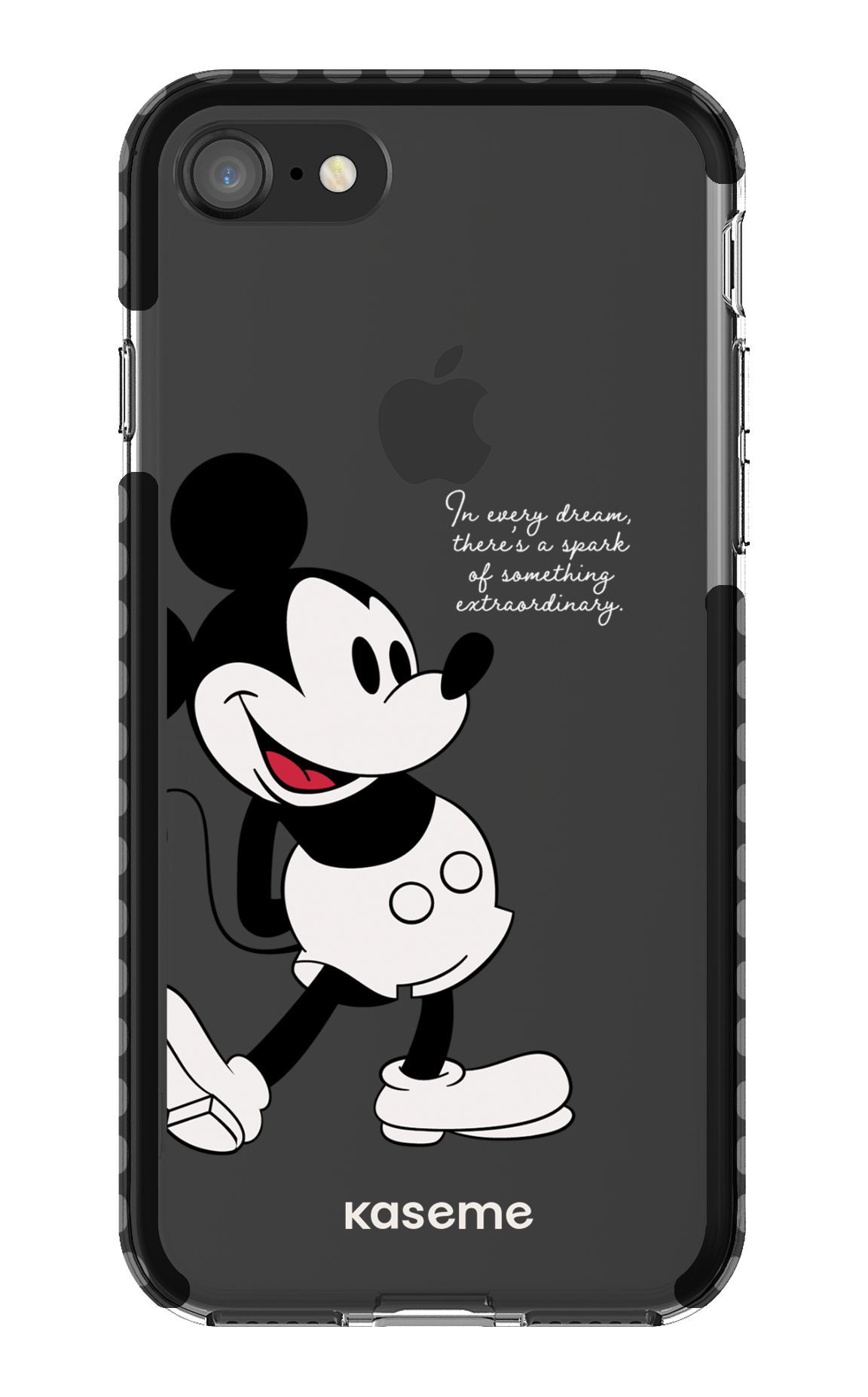 Dreamscape Clear Case - iPhone SE Clear Case Black