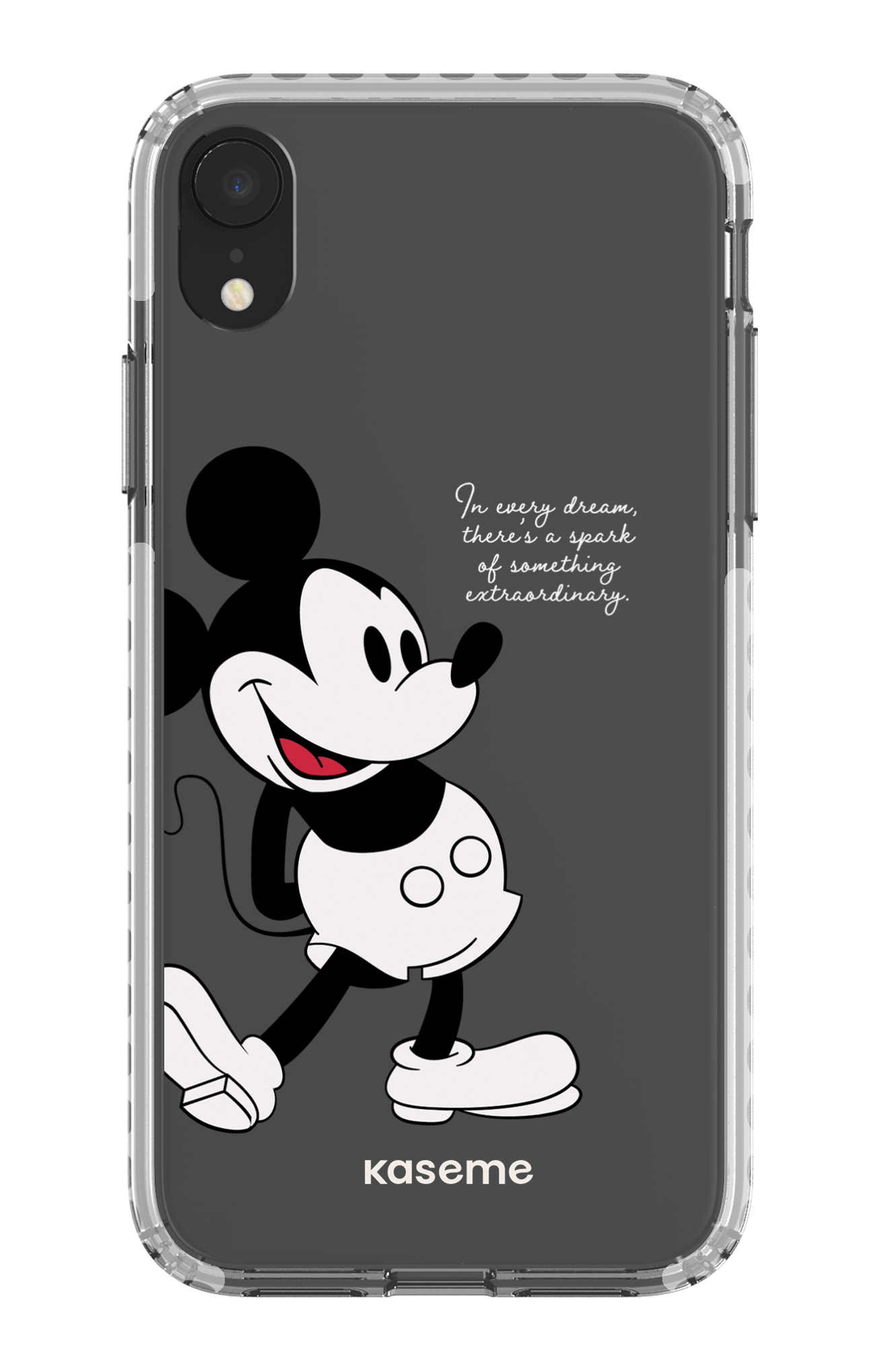 Dreamscape Clear Case - iPhone XR Clear Case - White