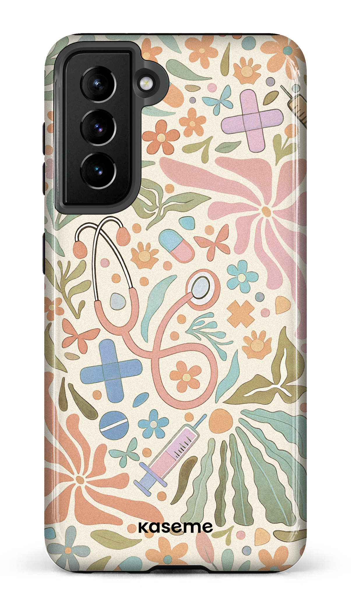 Galaxy S21 Tough VitaBloom Beige -