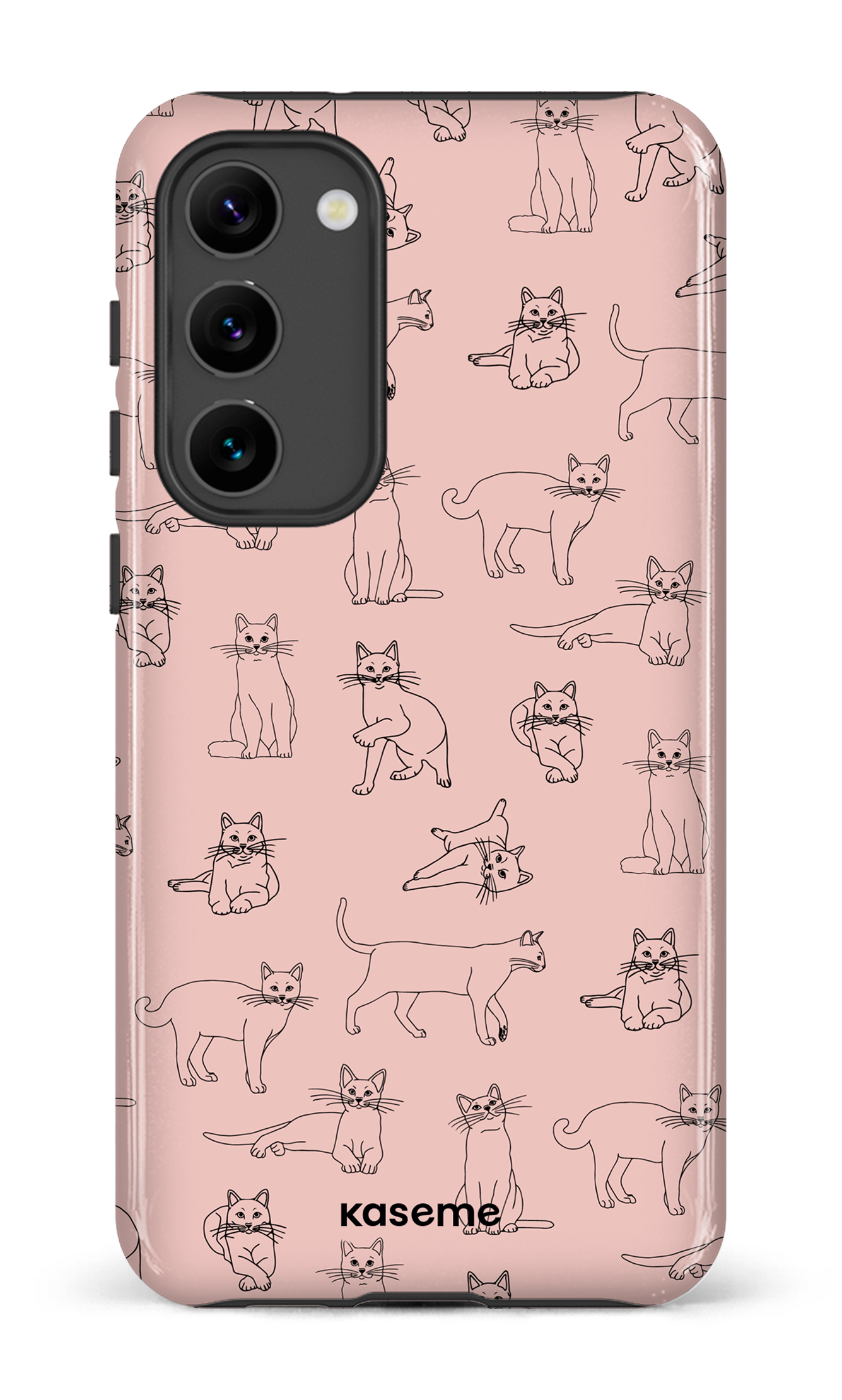 Galaxy S23 Plus Tough Gloss Kitty pink -