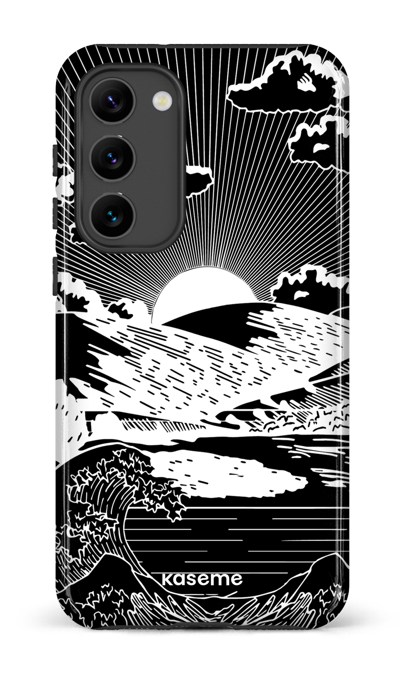 Galaxy S23 Plus Tough Gloss Sunbath black -