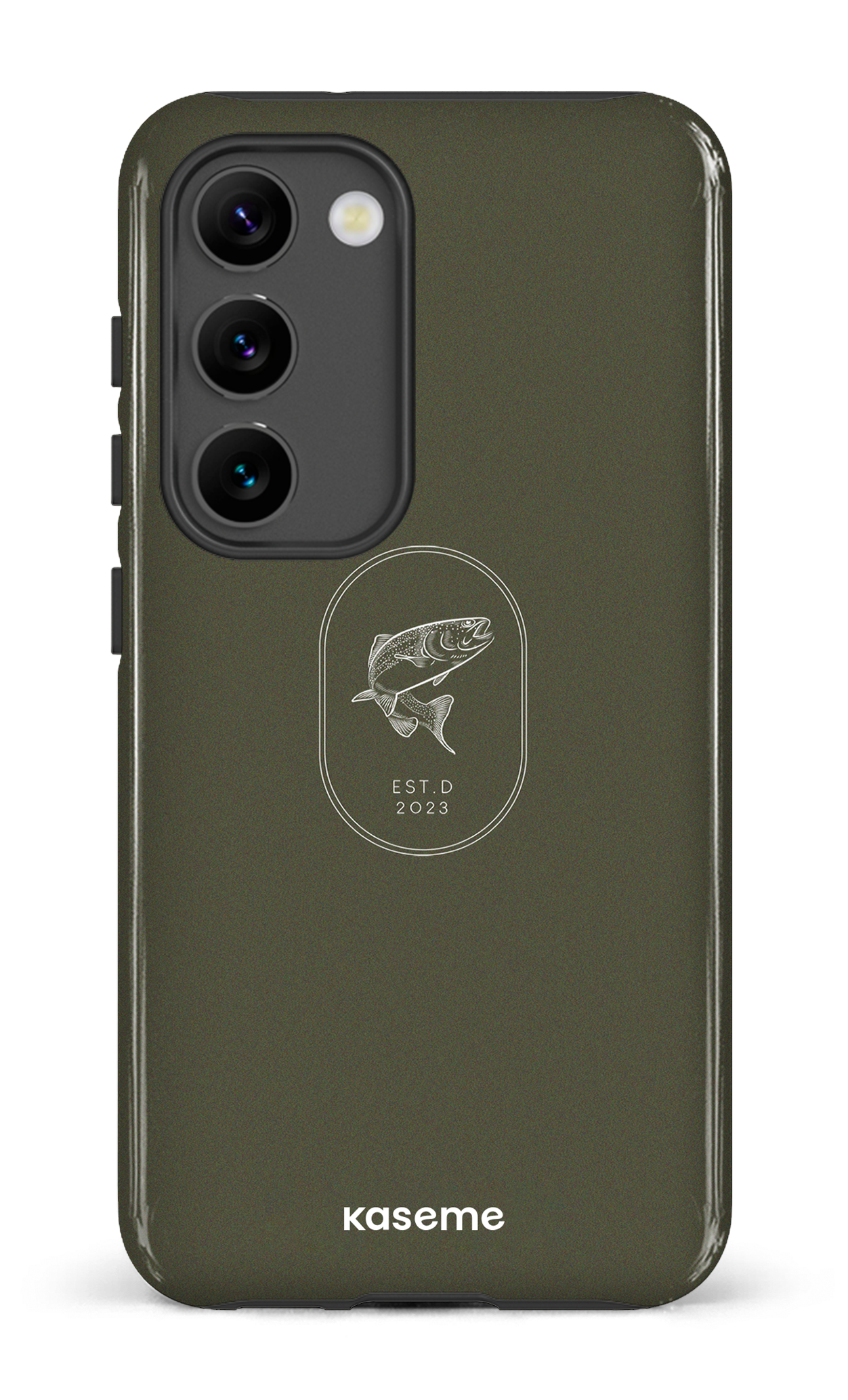 Galaxy S23 Tough Gloss Fishing Green -