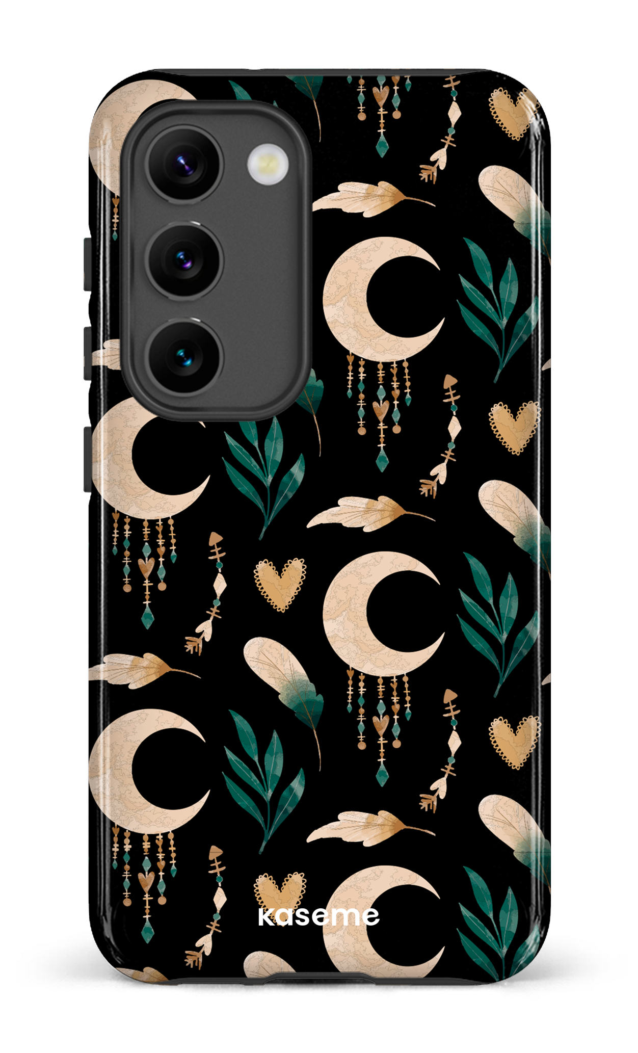 Galaxy S23 Tough Gloss Moonlight black -