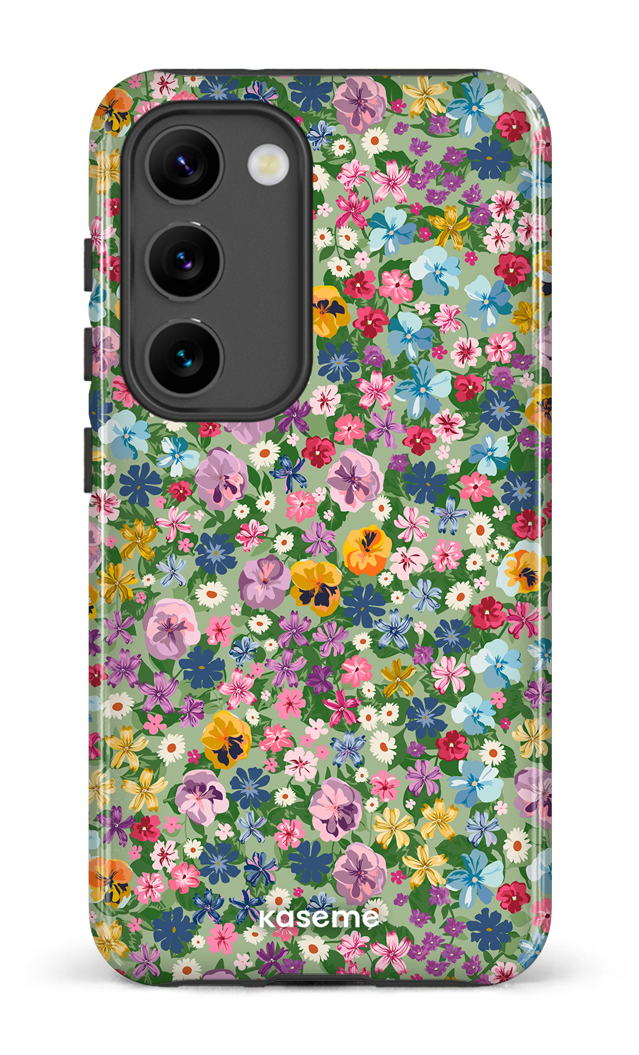 Galaxy S23 Tough Gloss Pansy green -