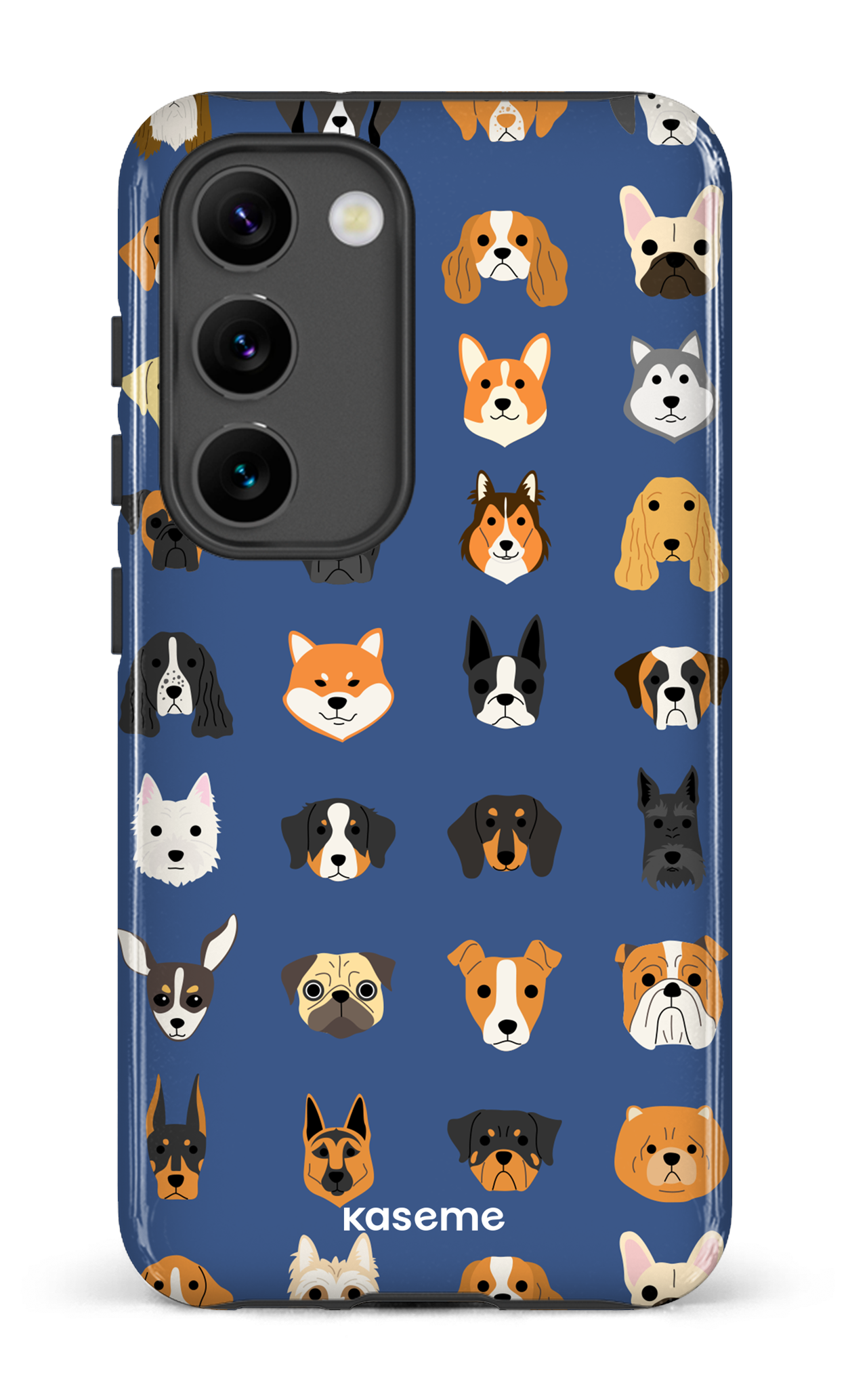 Galaxy S23 Tough Gloss Pup blue -