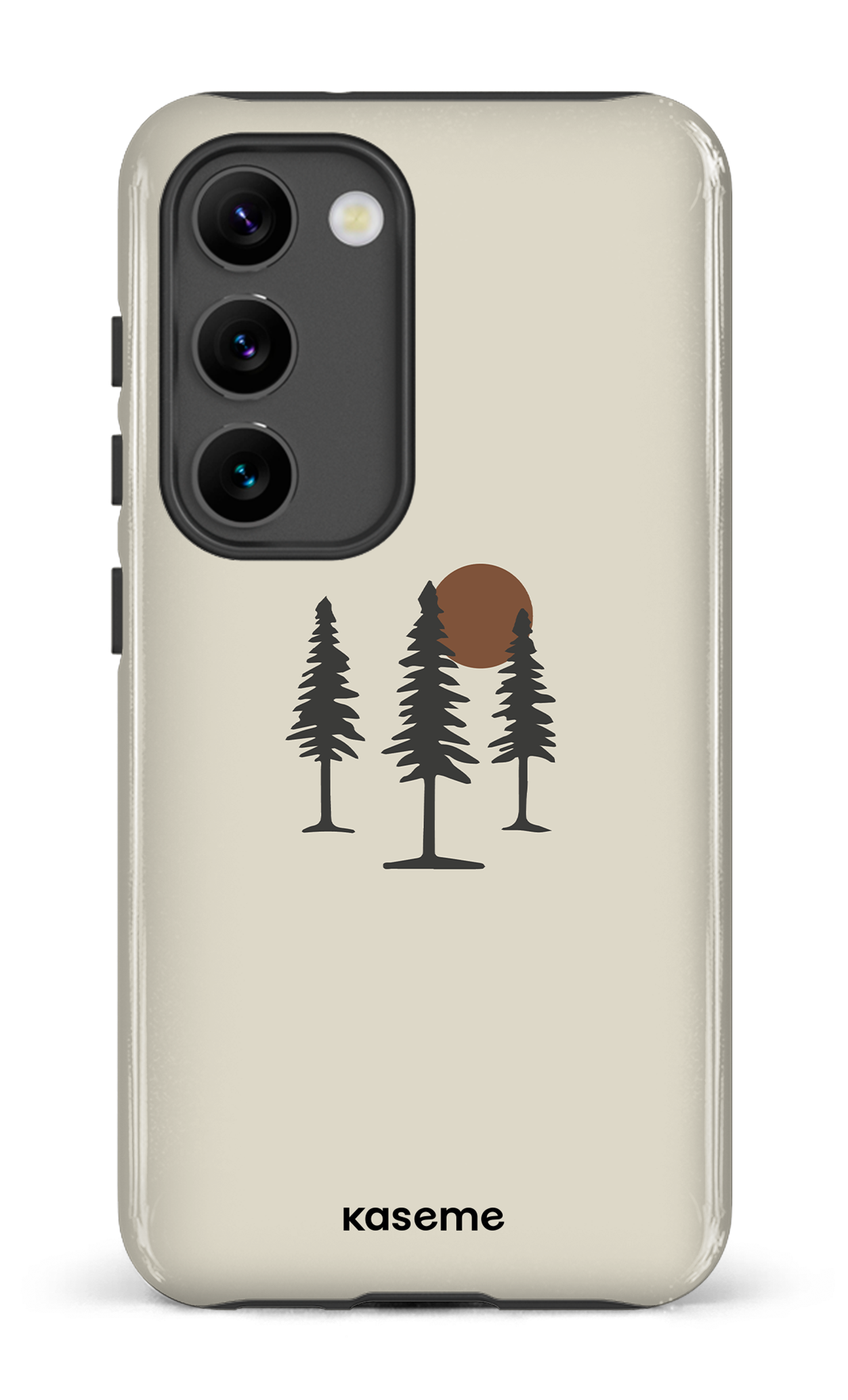 Galaxy S23 Tough Gloss The Great Woods Beige -