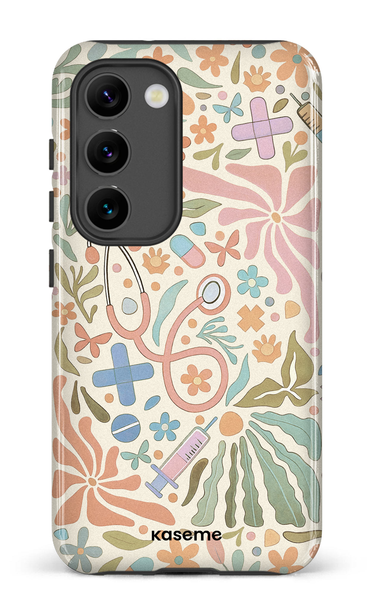 Galaxy S23 Tough Gloss VitaBloom Beige -