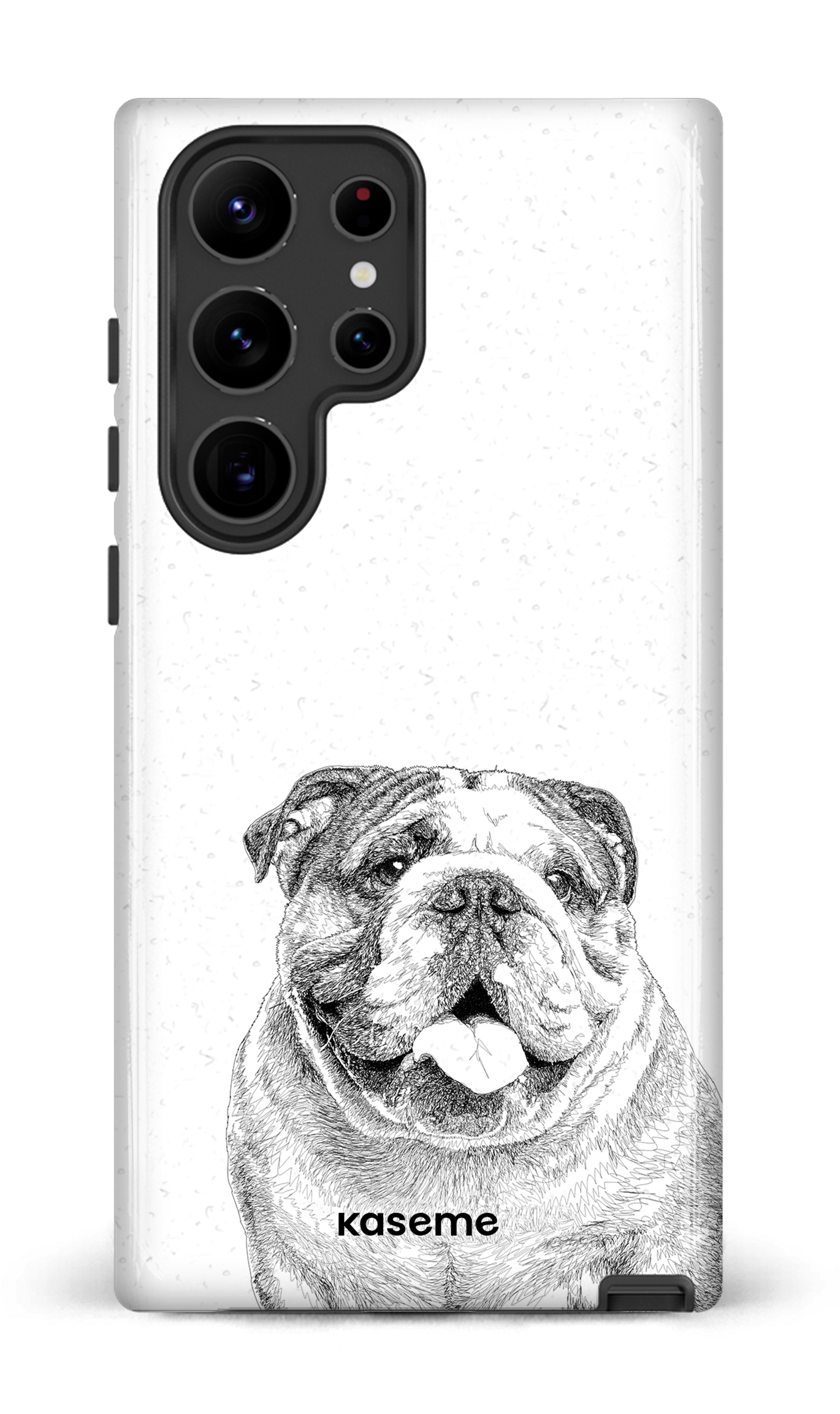 Galaxy S23 Ultra Tough Gloss English Bulldog -