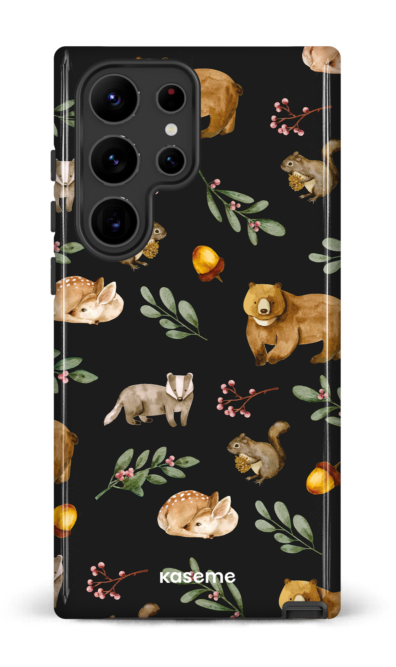 Galaxy S23 Ultra Tough Gloss Furry Forest -