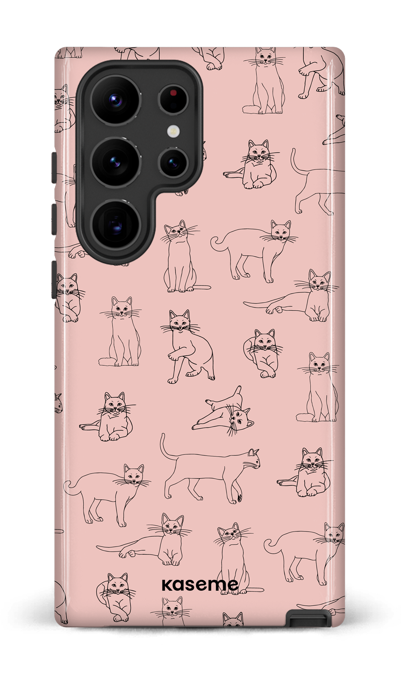 Galaxy S23 Ultra Tough Gloss Kitty pink -