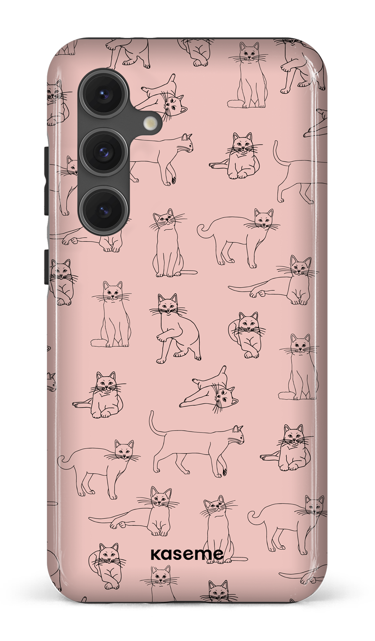 Galaxy S24FE Tough Kitty pink -