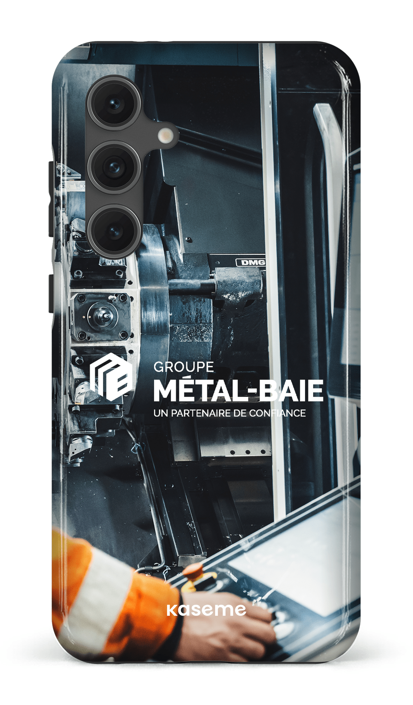 Galaxy S24FE Tough Le machinage par Métal-Baie -