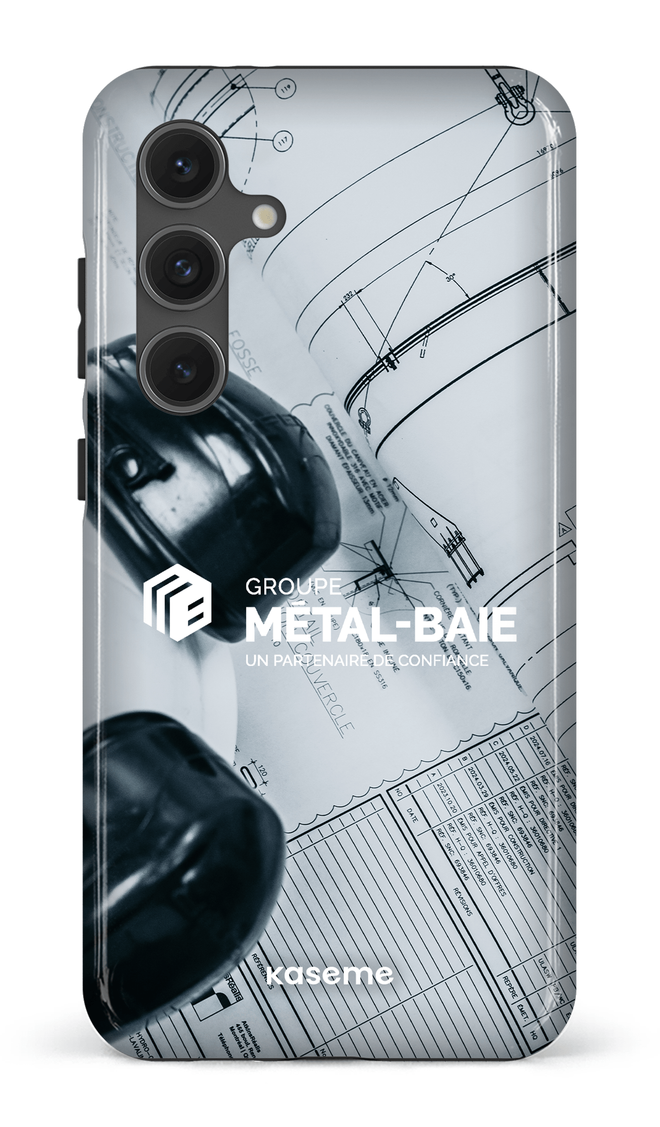 Galaxy S24FE Tough Le plan par Métal-Baie -