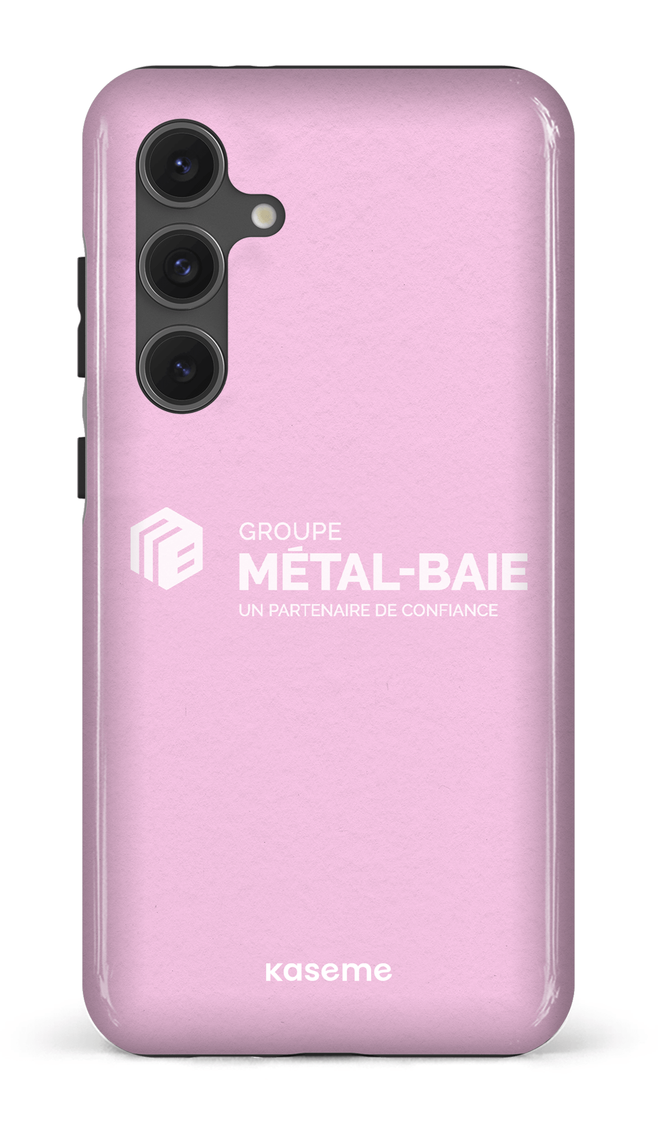 Galaxy S24FE Tough Métal-Baie Rose -
