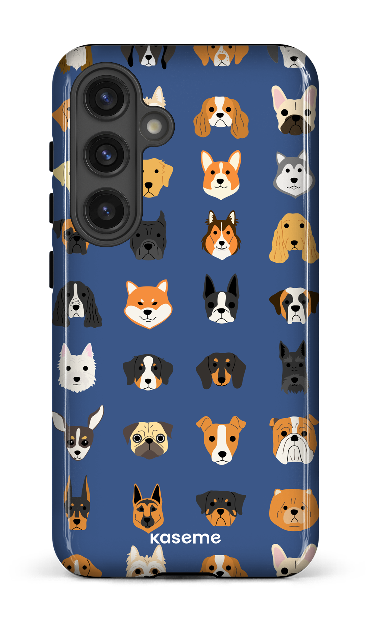 Galaxy S24 Tough (Gloss) Pup blue -