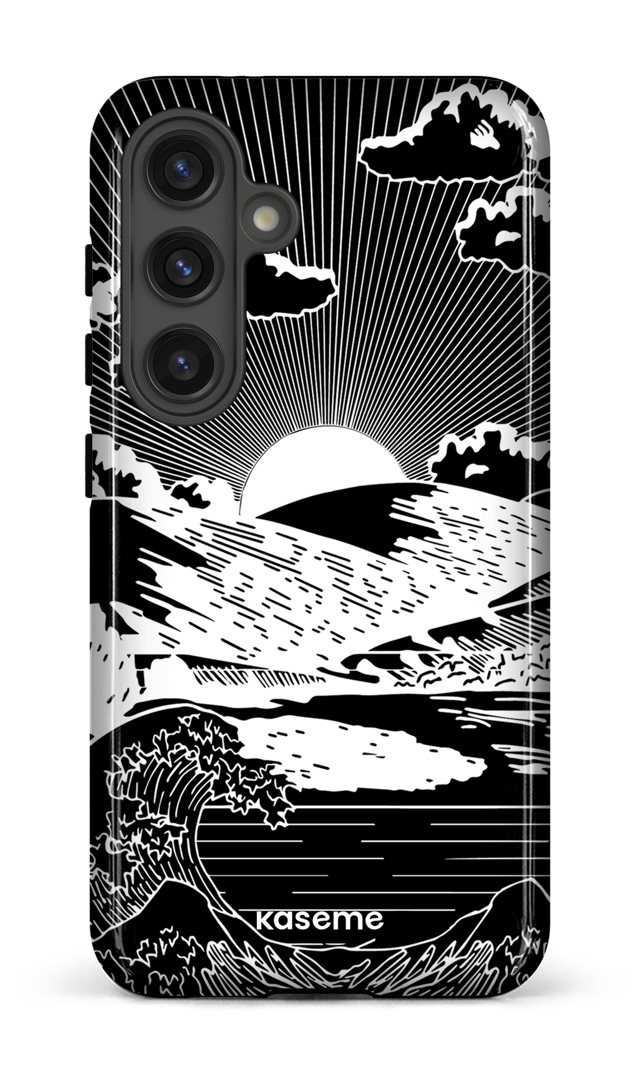 Galaxy S24 Tough (Gloss) Sunbath black -