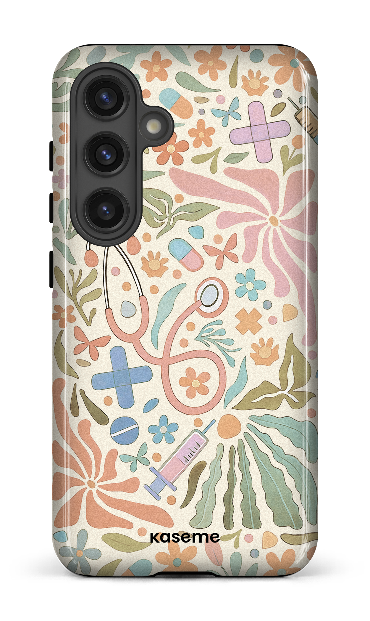 Galaxy S24 Tough (Gloss) VitaBloom Beige -