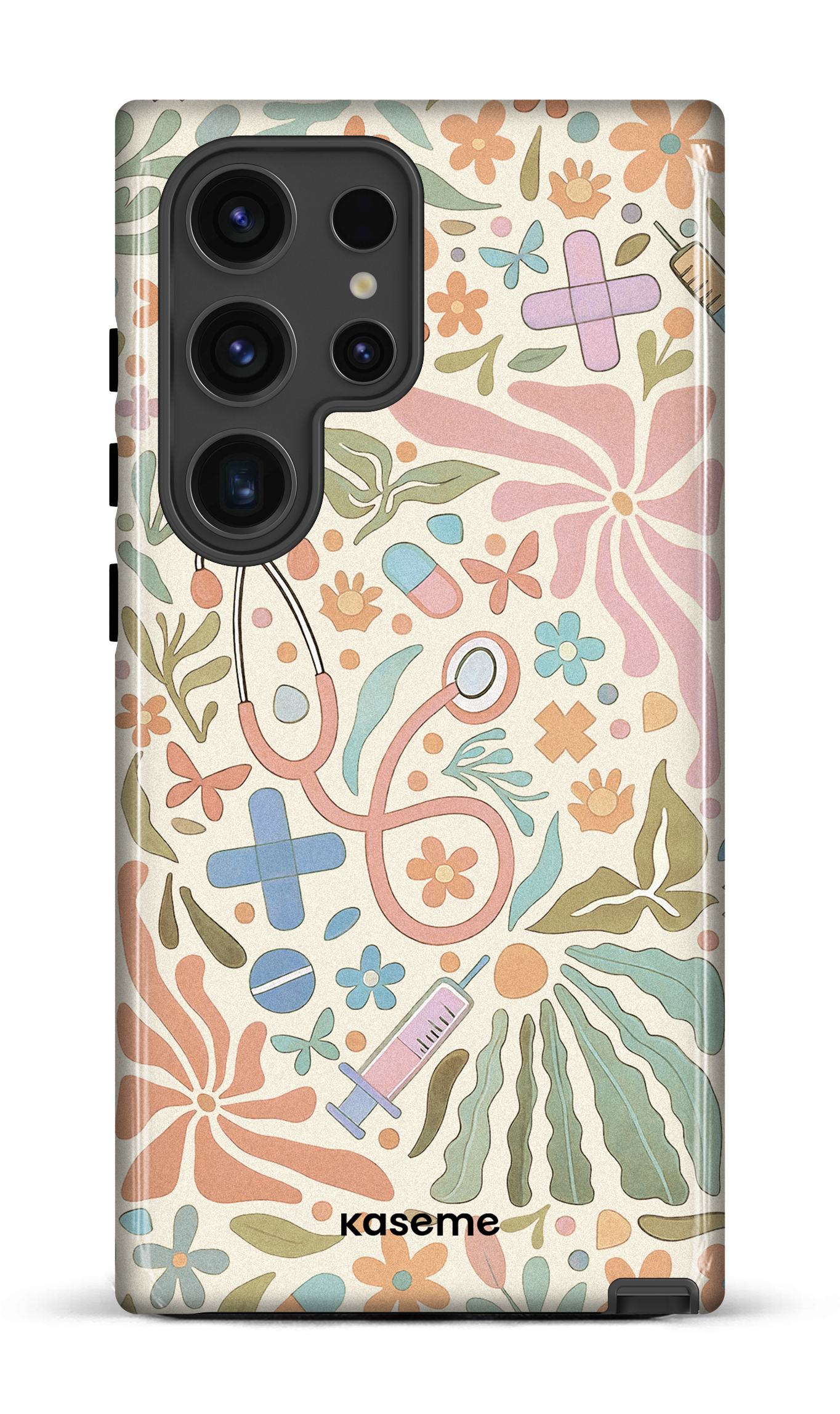 Galaxy S24 Ultra Tough (Gloss) VitaBloom Beige -