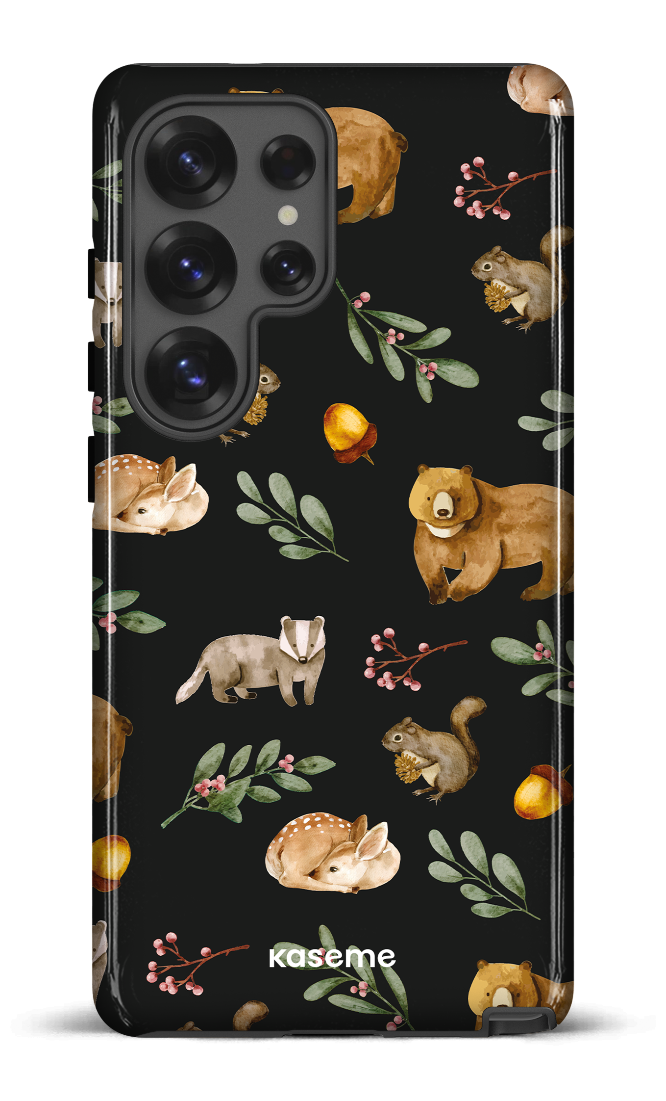 Galaxy S25 Ultra Tough (Gloss) Furry Forest -