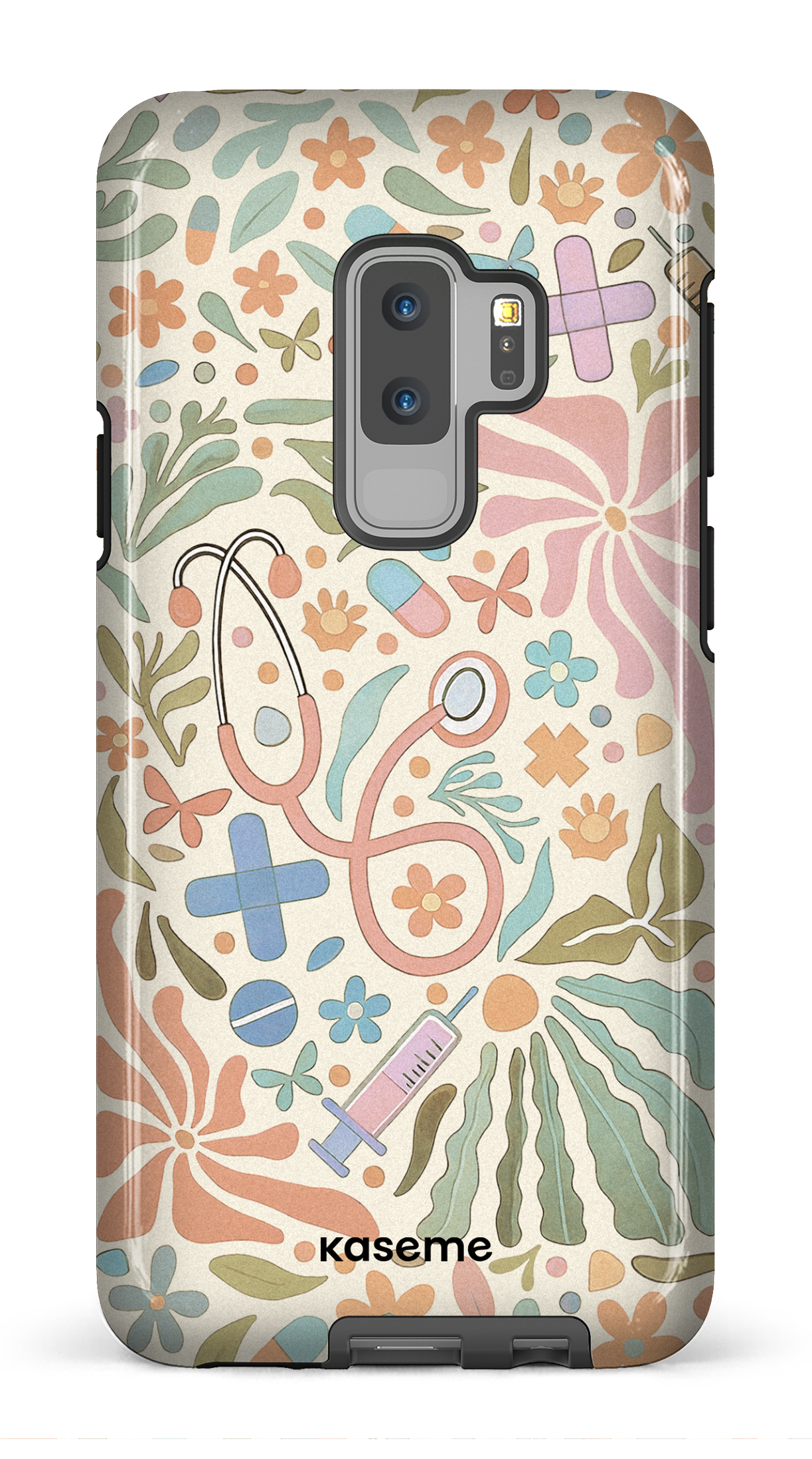 Galaxy S9 Plus Tough VitaBloom Beige -