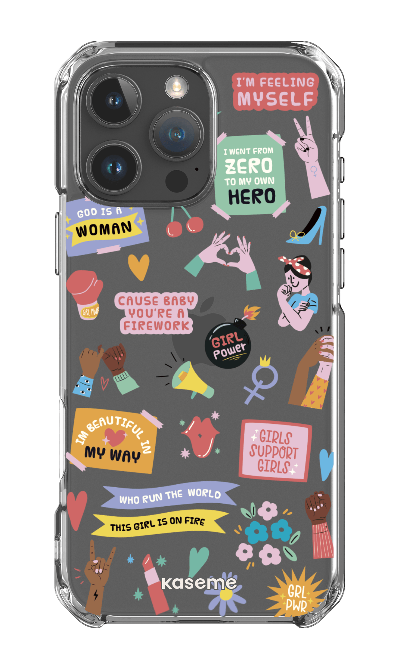 Girl Boss Clear Case -