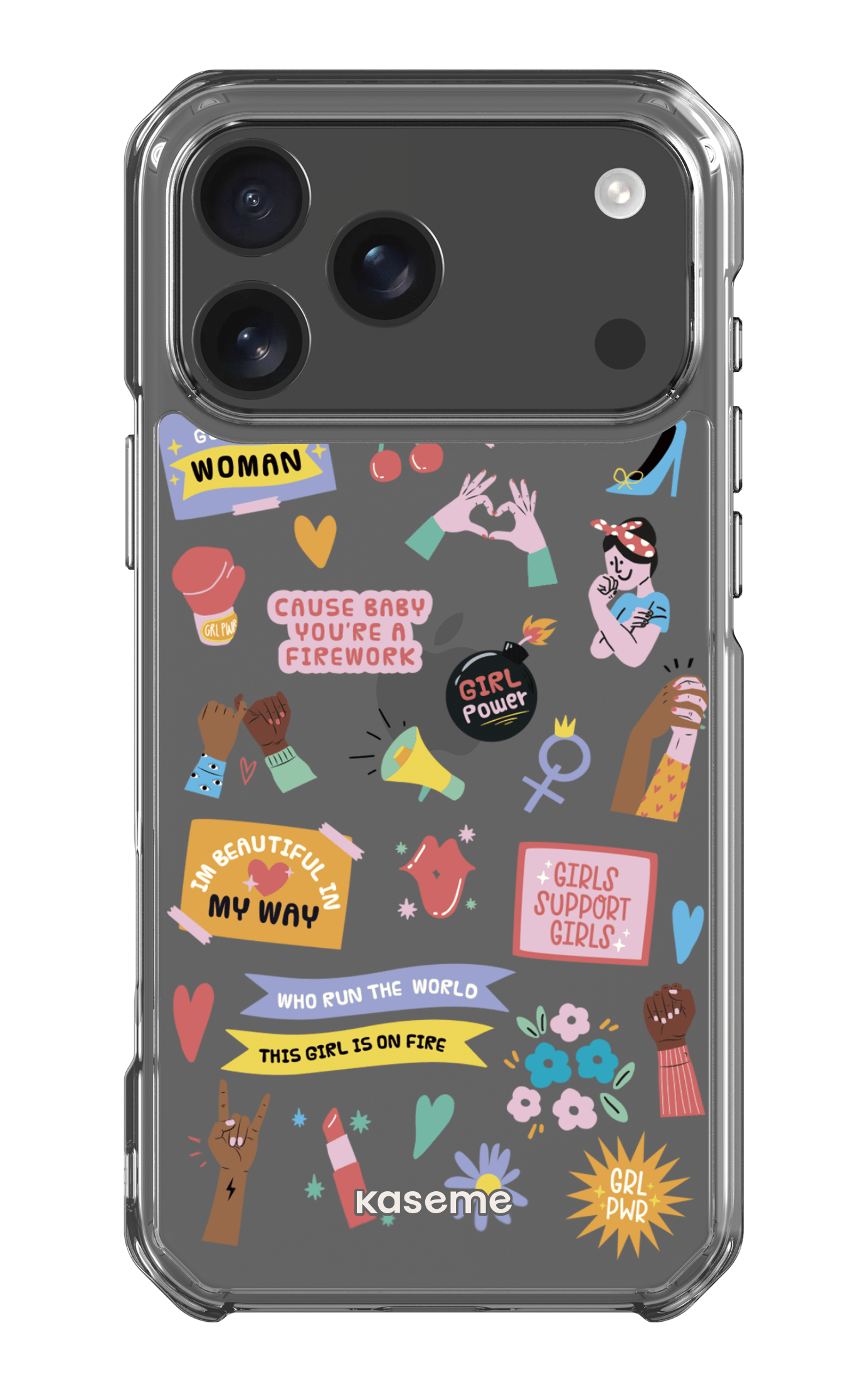 Girl Boss Clear Case -