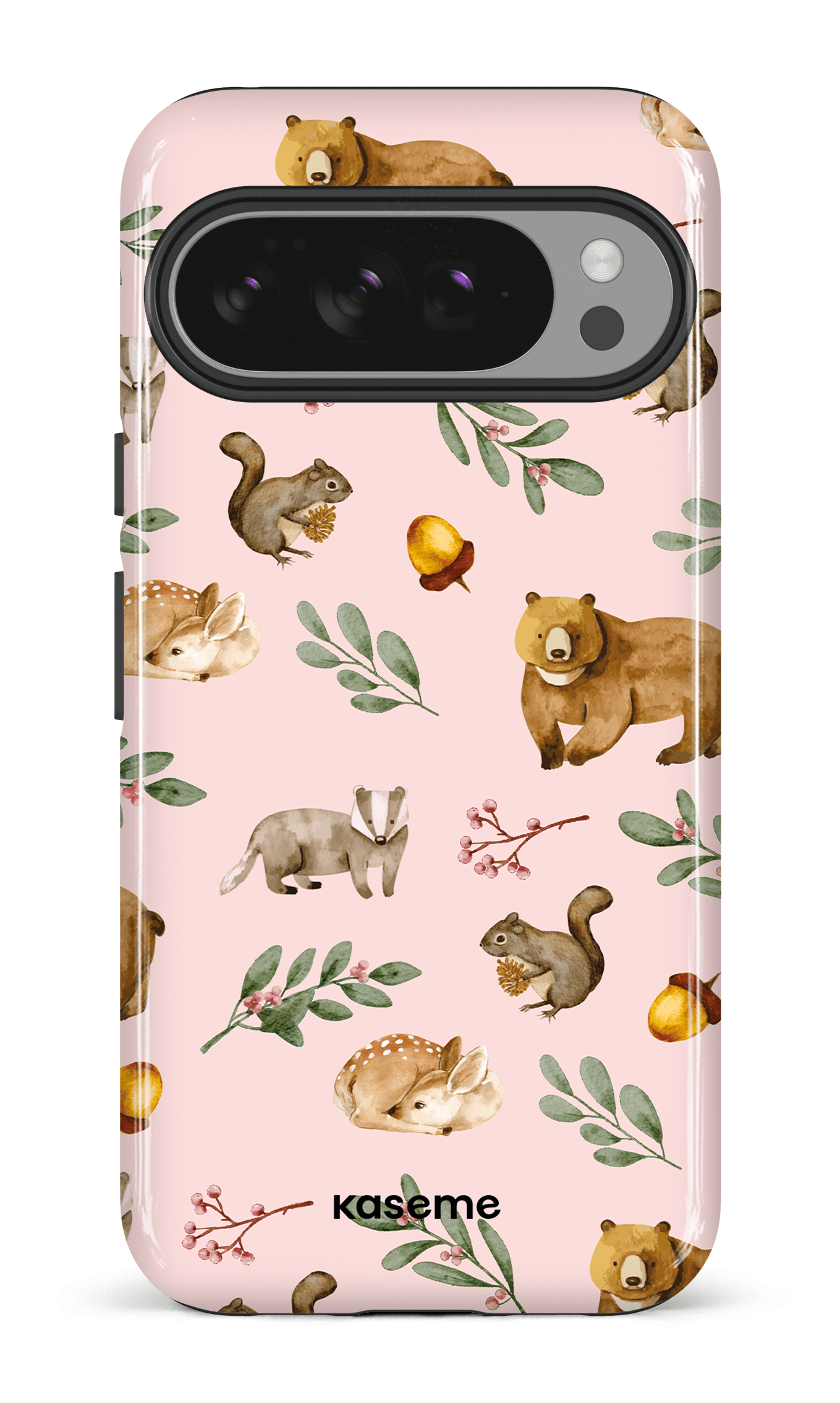 Google Pixel 10 Pro XL Impact (Gloss) Furry Forest Pink -