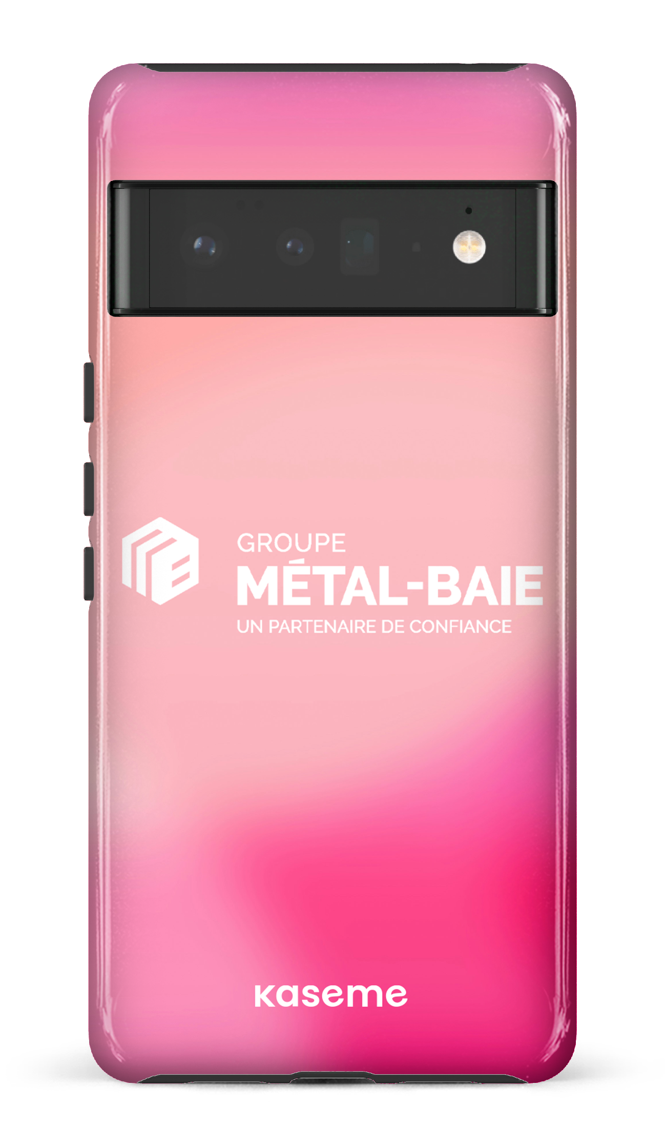 Google Pixel 6 Pro Tough (Gloss) Métal-Baie Tie-Dye -