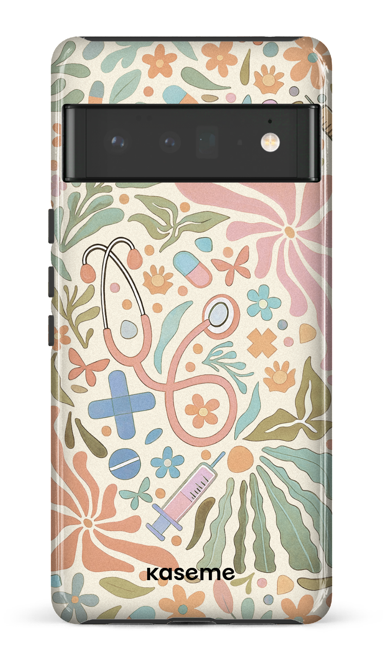 Google Pixel 6 Pro Tough (Gloss) VitaBloom Beige -