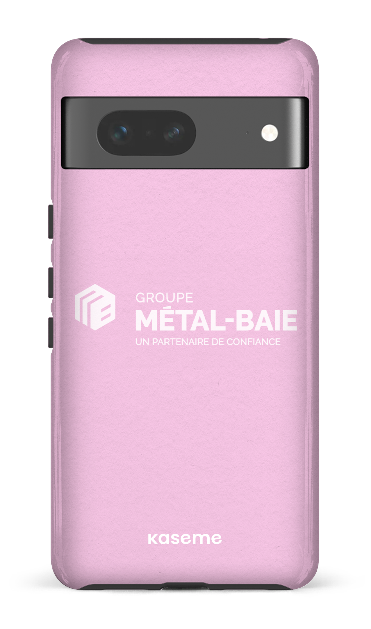 Google Pixel 7 Tough Gloss Métal-Baie Rose -