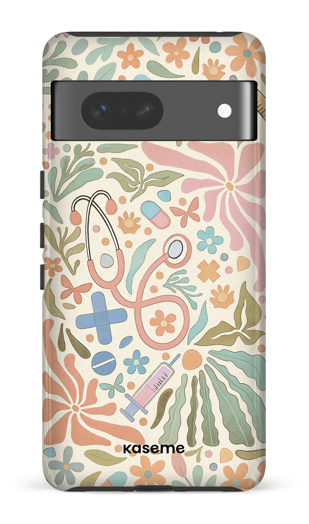 Google Pixel 7 Tough Gloss VitaBloom Beige -