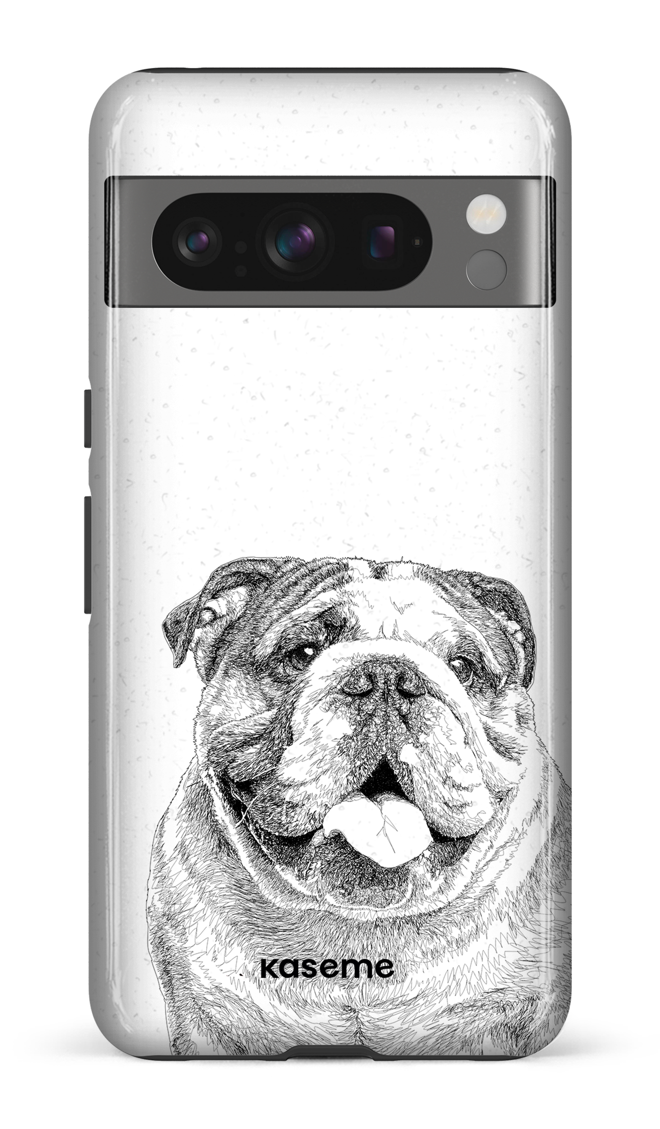 Google Pixel 8 Pro Tough Gloss English Bulldog -