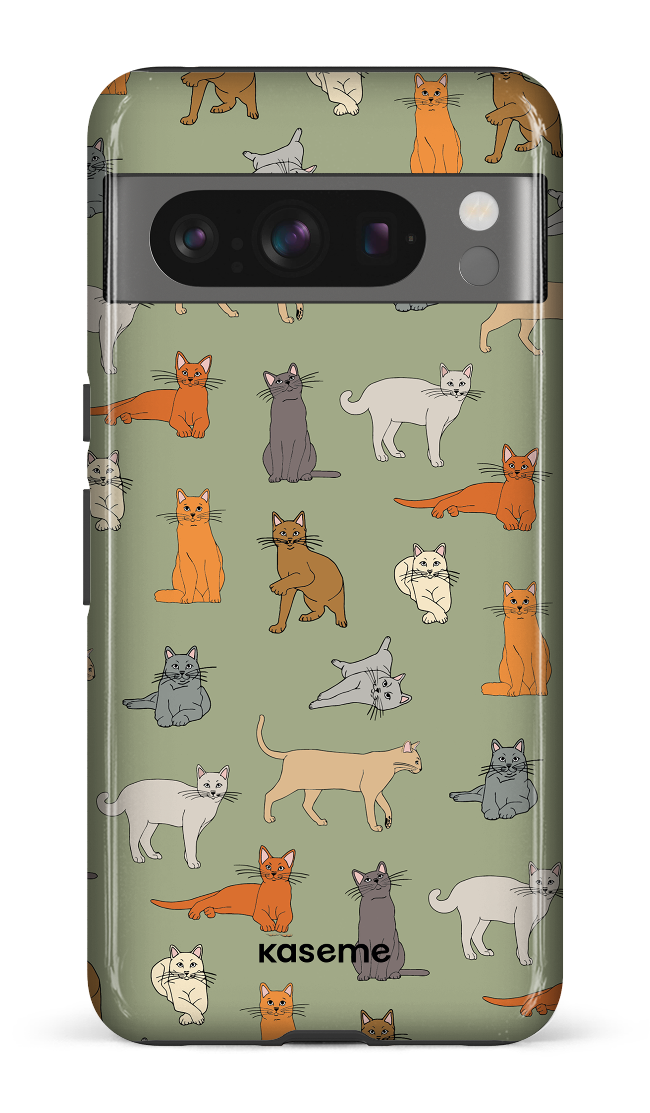 Google Pixel 8 Pro Tough Gloss Kitty green -