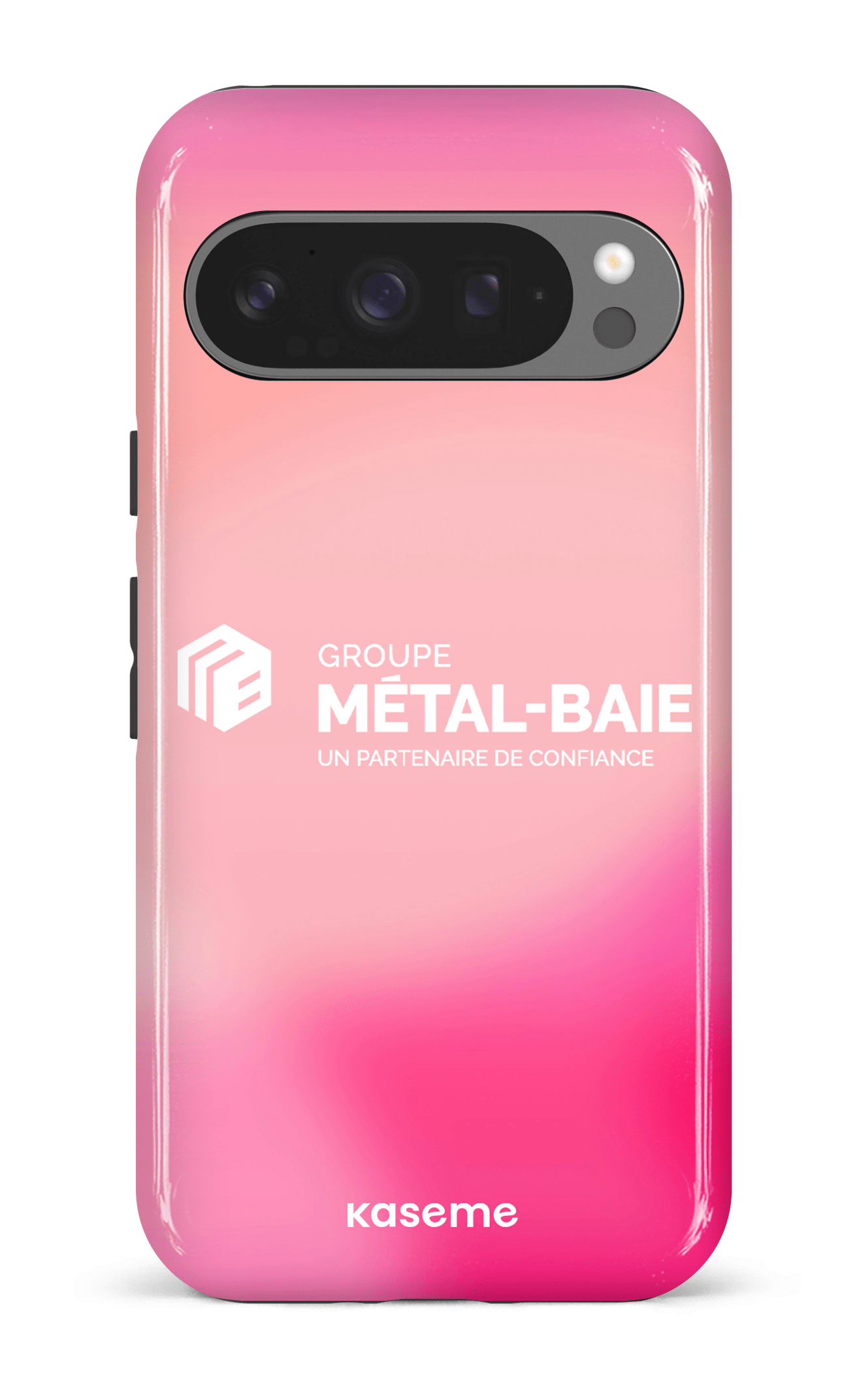 Google Pixel 9 Pro Impact (Gloss) Métal-Baie Tie-Dye -