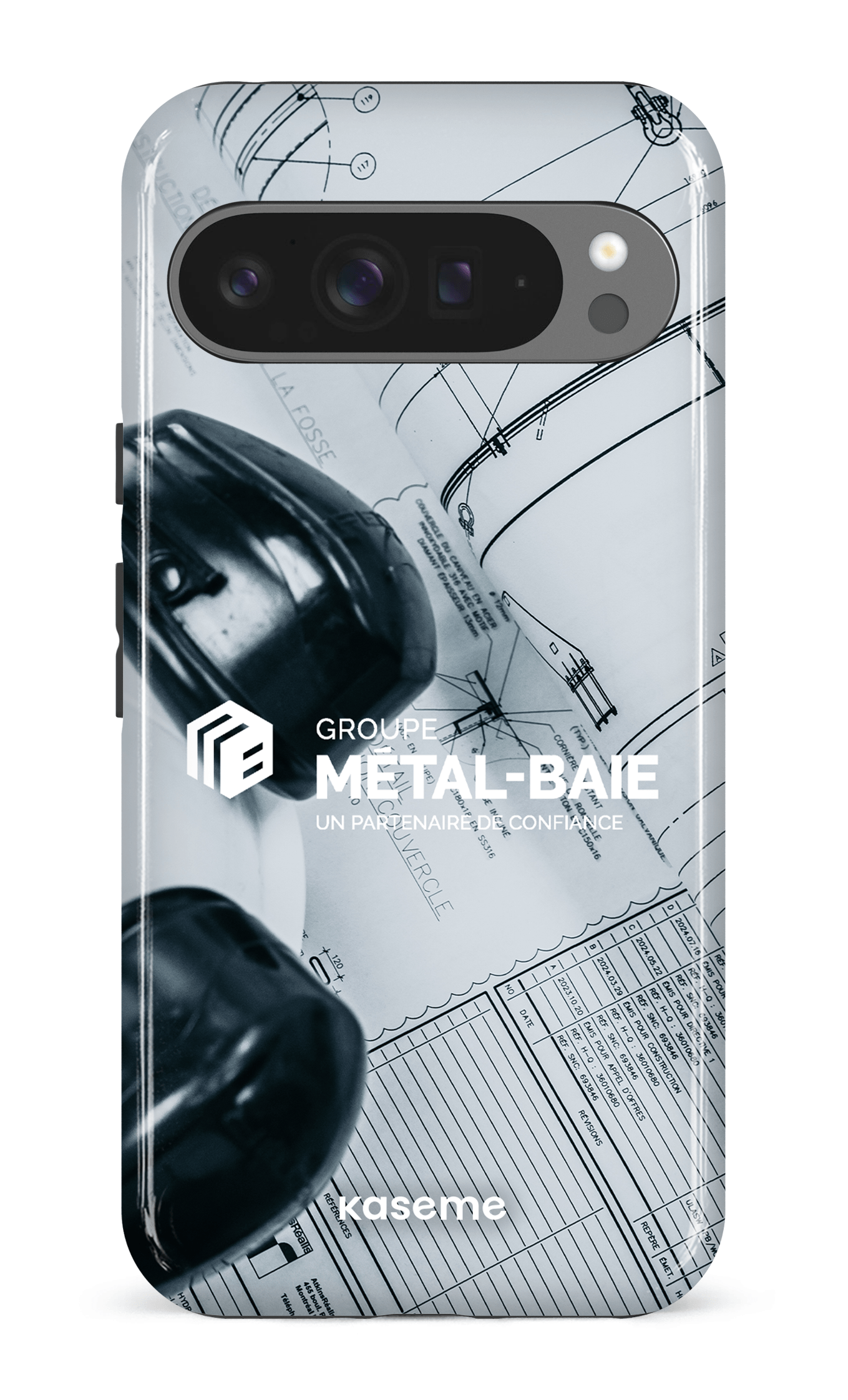 Google Pixel 9 Pro XL Impact (Gloss) Le plan par Métal-Baie -