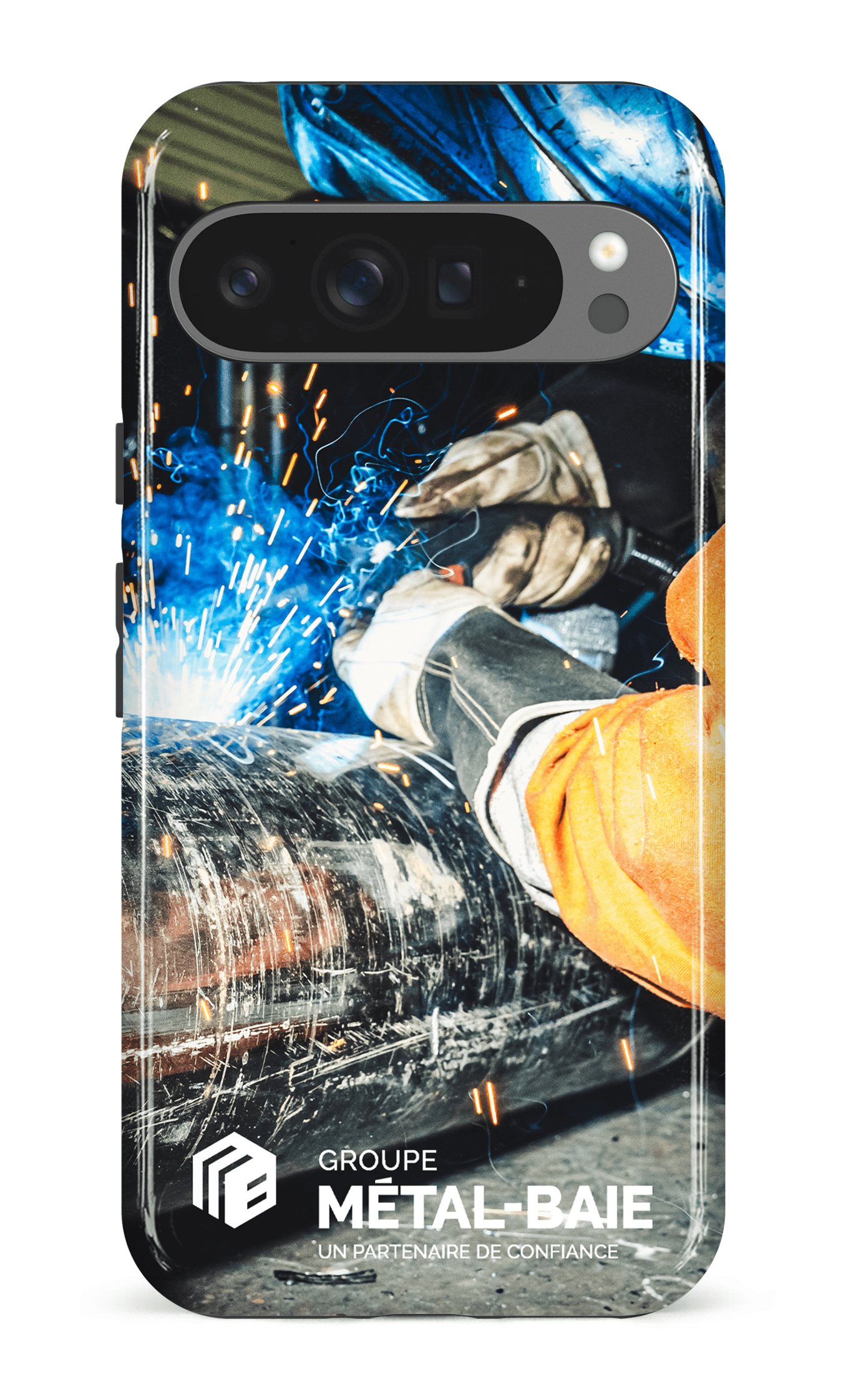 Google Pixel 9 Pro XL Impact (Gloss) Soudure par Métal-Baie -