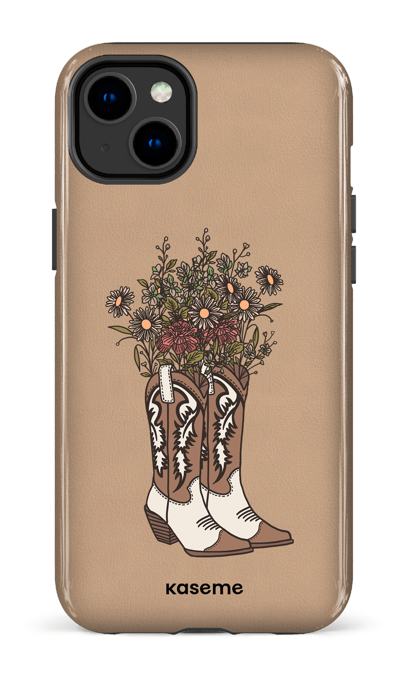 Howdy Mocha - iPhone 14 Plus Tough Gloss