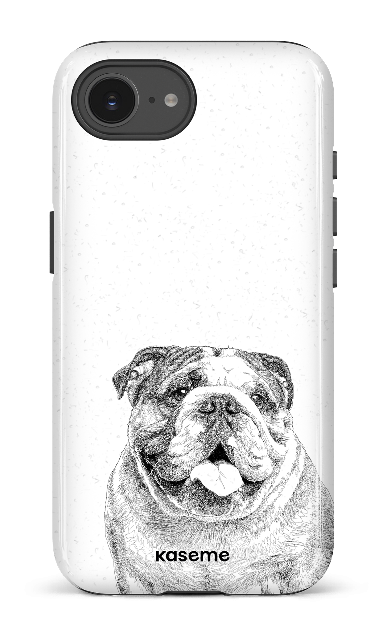 IPhone 16 E Impact Case English Bulldog -