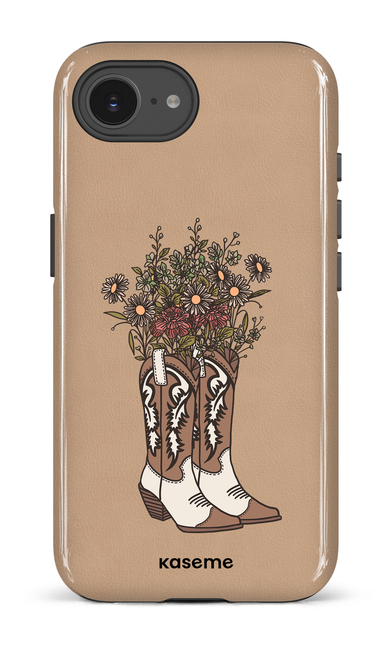 IPhone 16 E Impact Case Howdy Mocha -