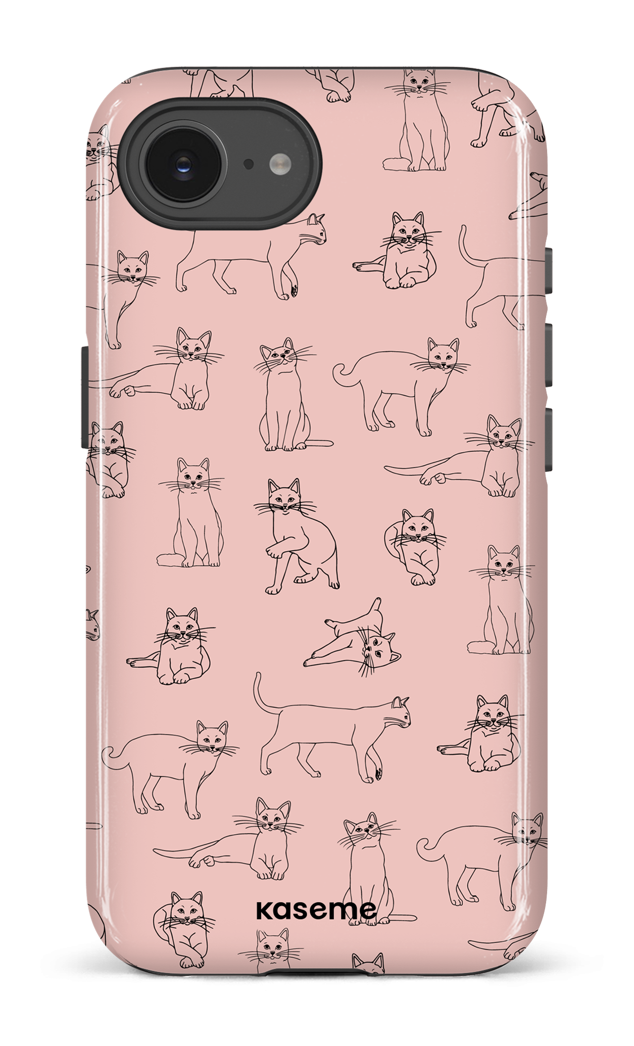 IPhone 16 E Impact Case Kitty pink -