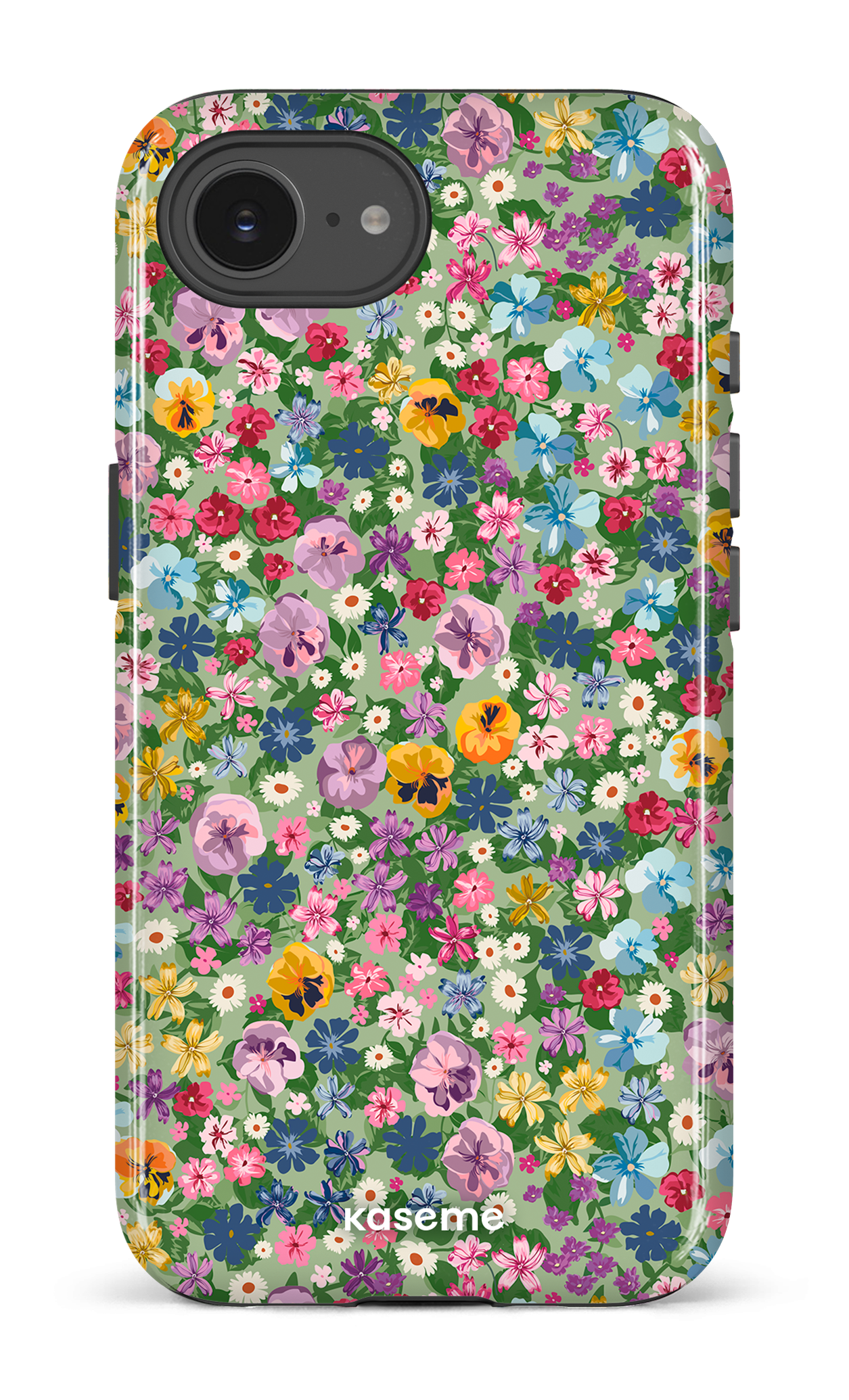 IPhone 16 E Impact Case Pansy green -