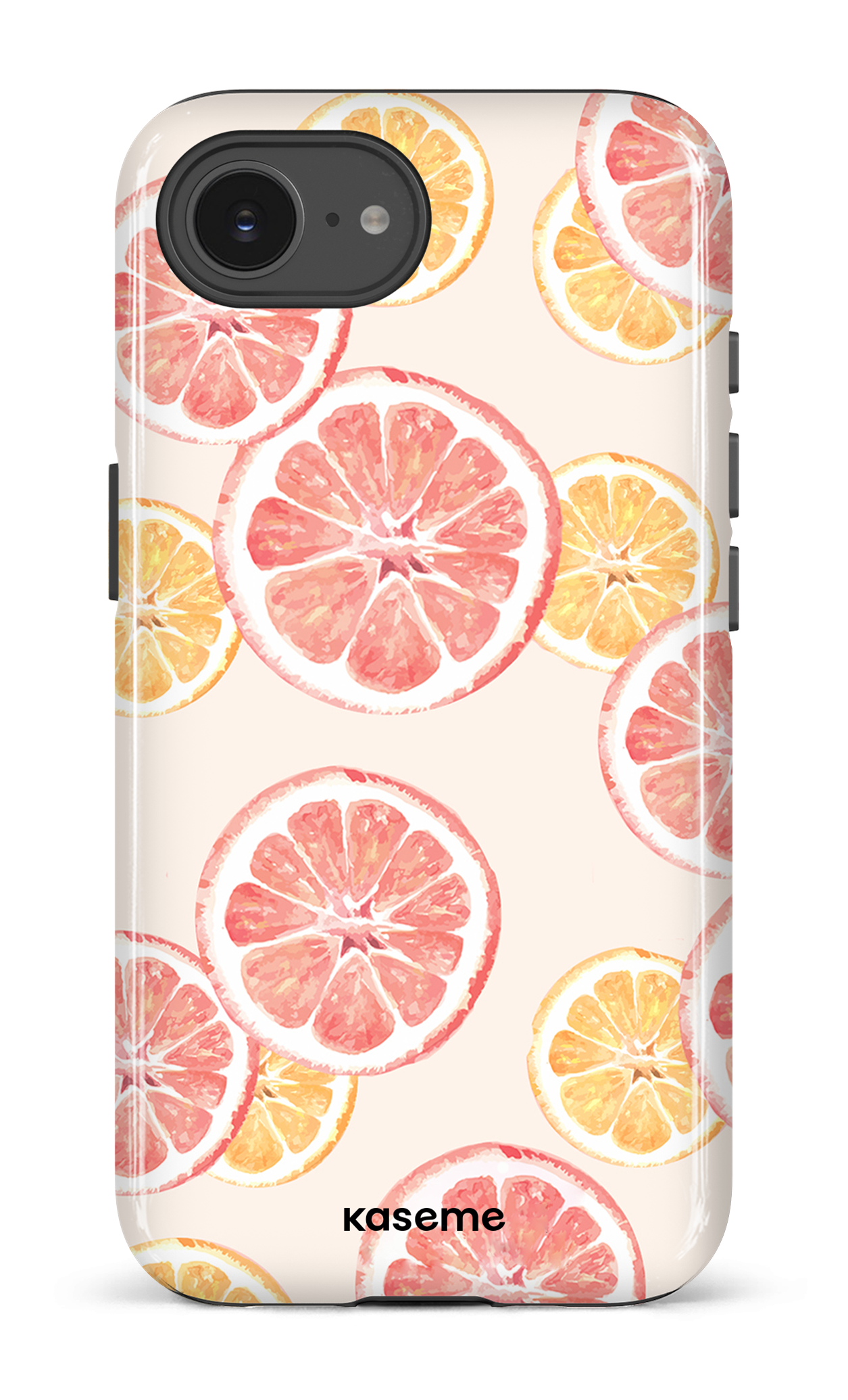 IPhone 16 E Impact Case Pink lemonade beige -
