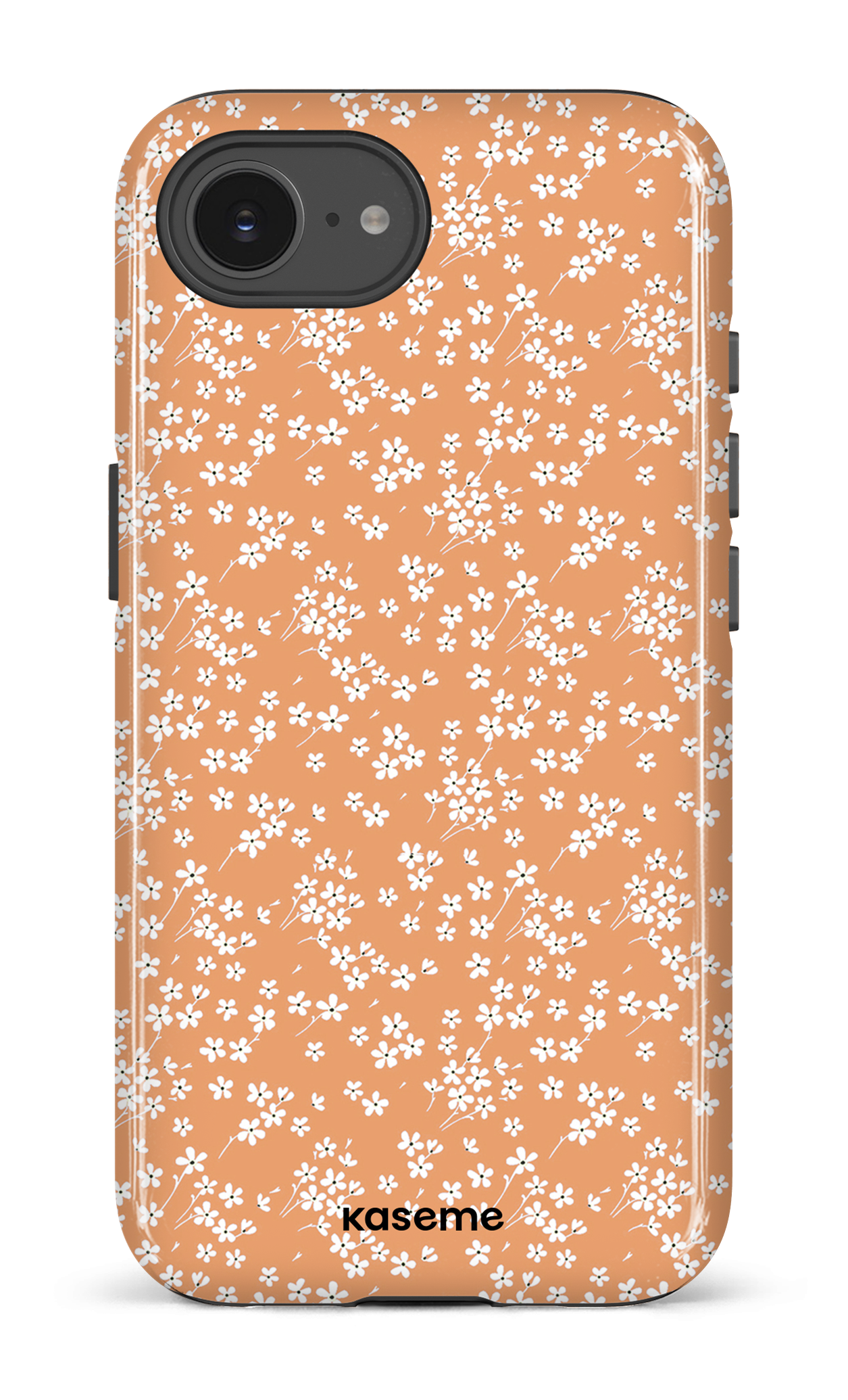 IPhone 16 E Impact Case Posy orange -