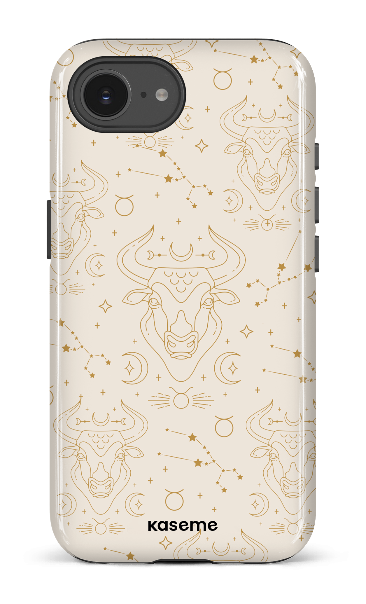 IPhone 16 E Impact Case Taurus Beige -